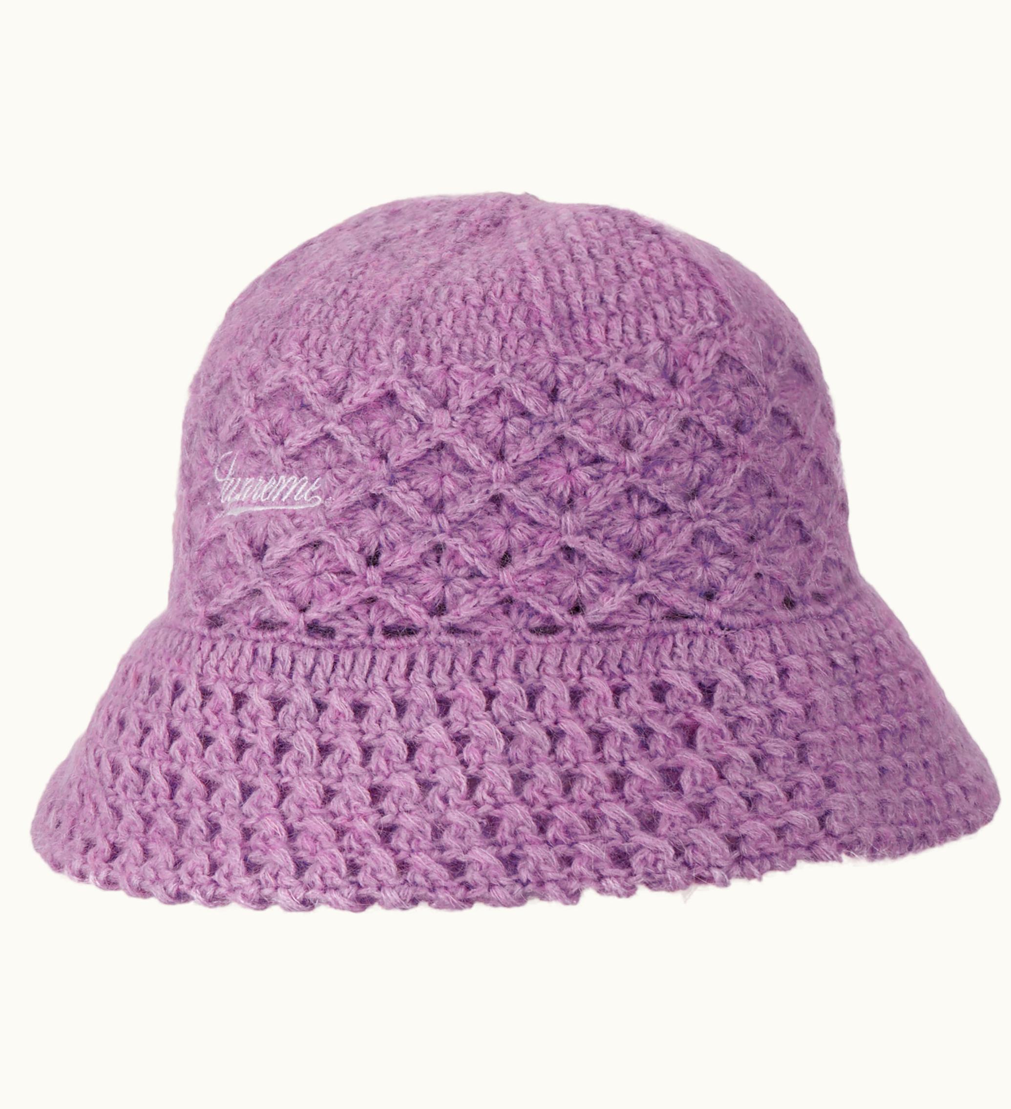 Supreme Supreme Mohair Crochet Crusher Lavender Melange