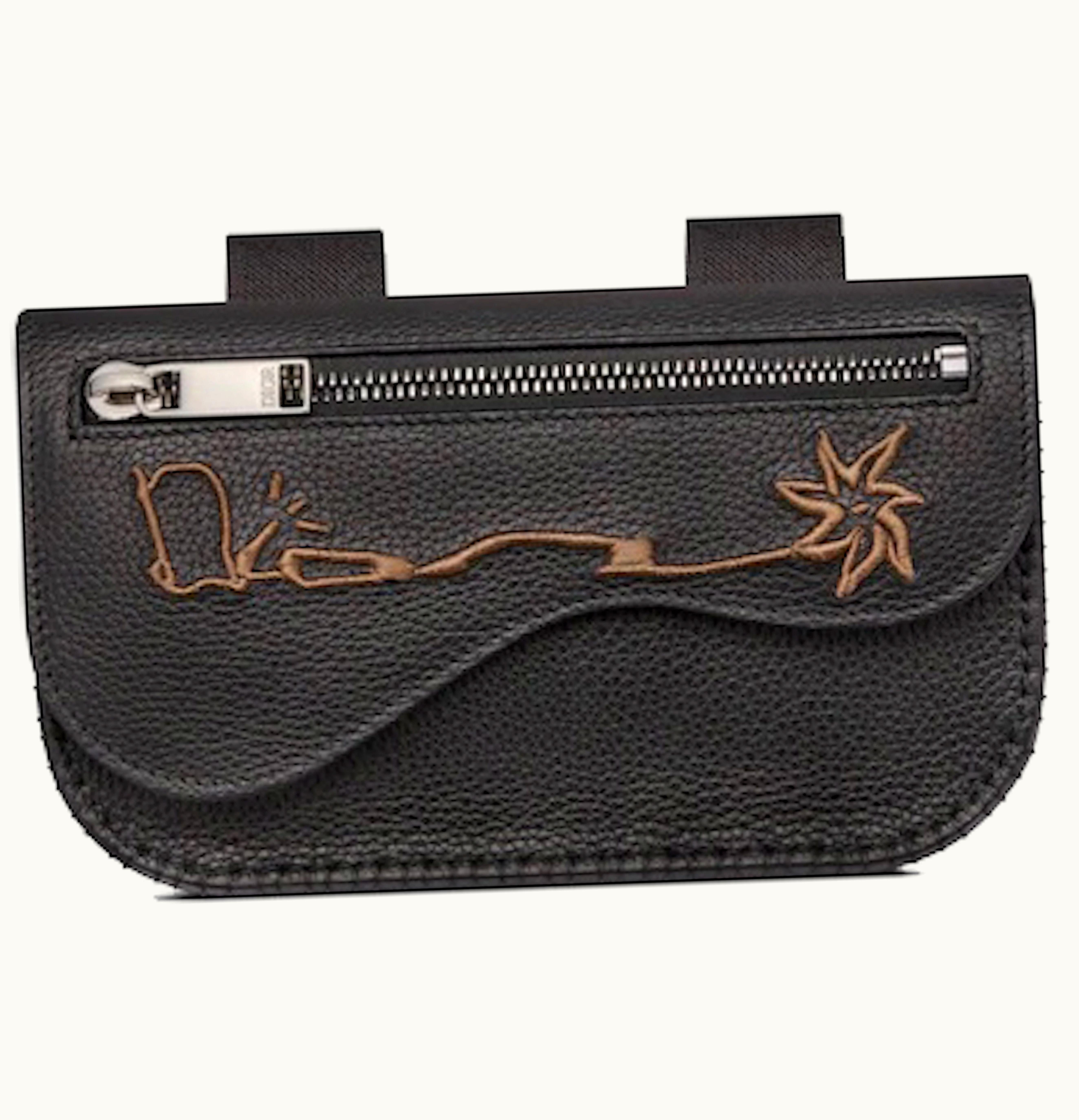 Dior Dior X Cactus Jack Saddle Arm Pouch Black