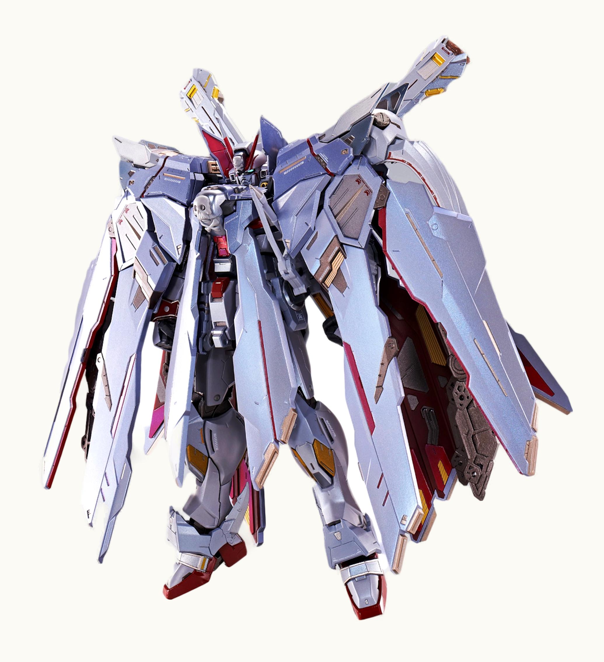 Bandai Metal Build Crossbone Gundam X 0 Full Cross Action Figure Grey