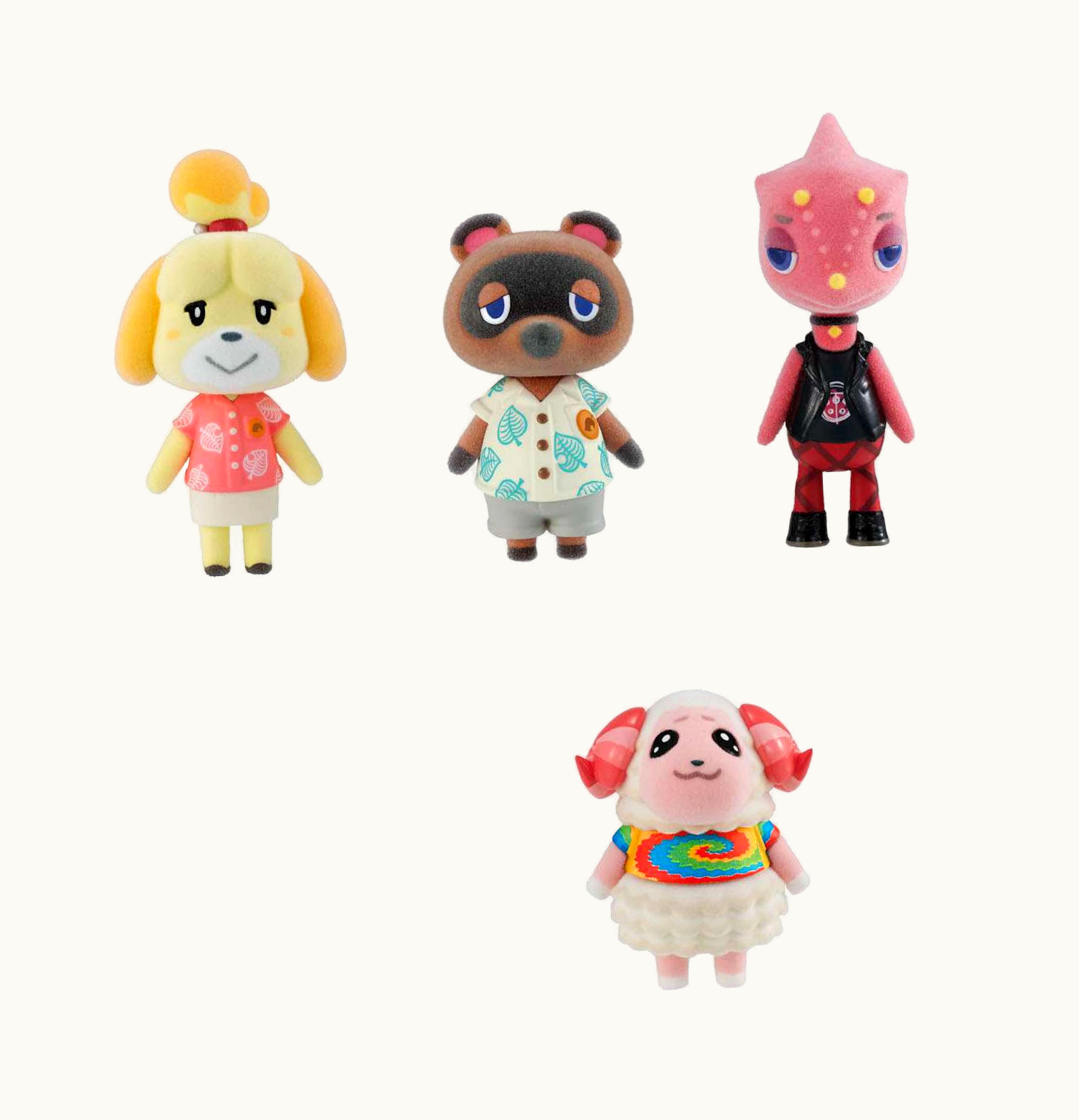 Bandai Japan Animal Crossing Tomodachi Doll Villager Collection Box Of 8 Mini Figures