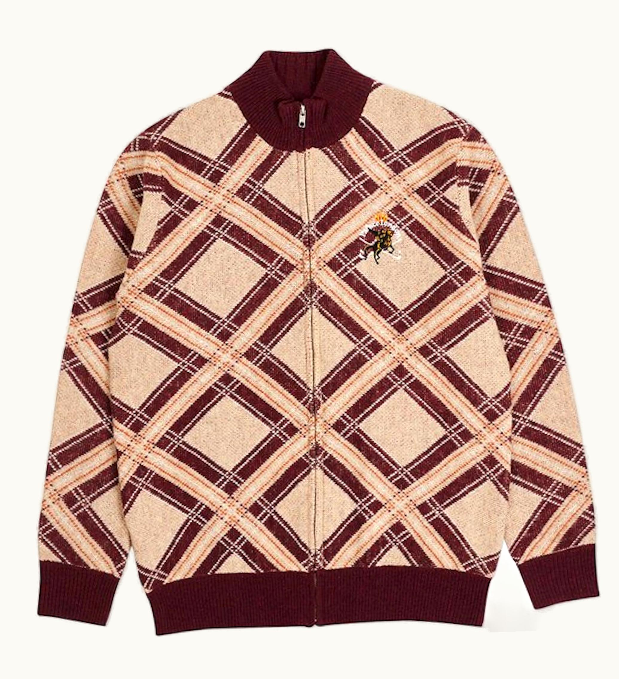 Palace Palace Double Cross Knit Cream