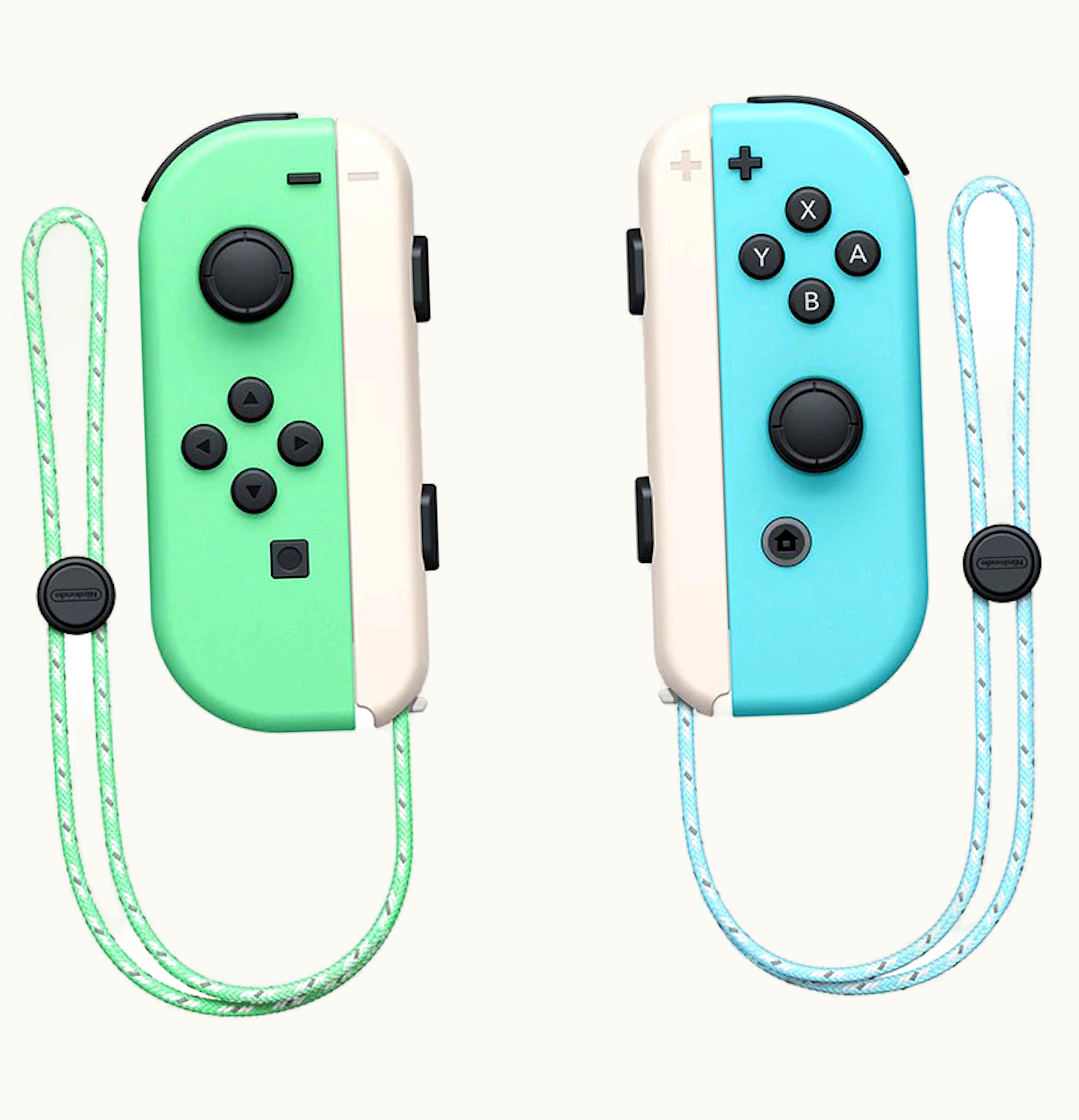 Nintendo Joy Con Animal Crossing New Horizons Controllers