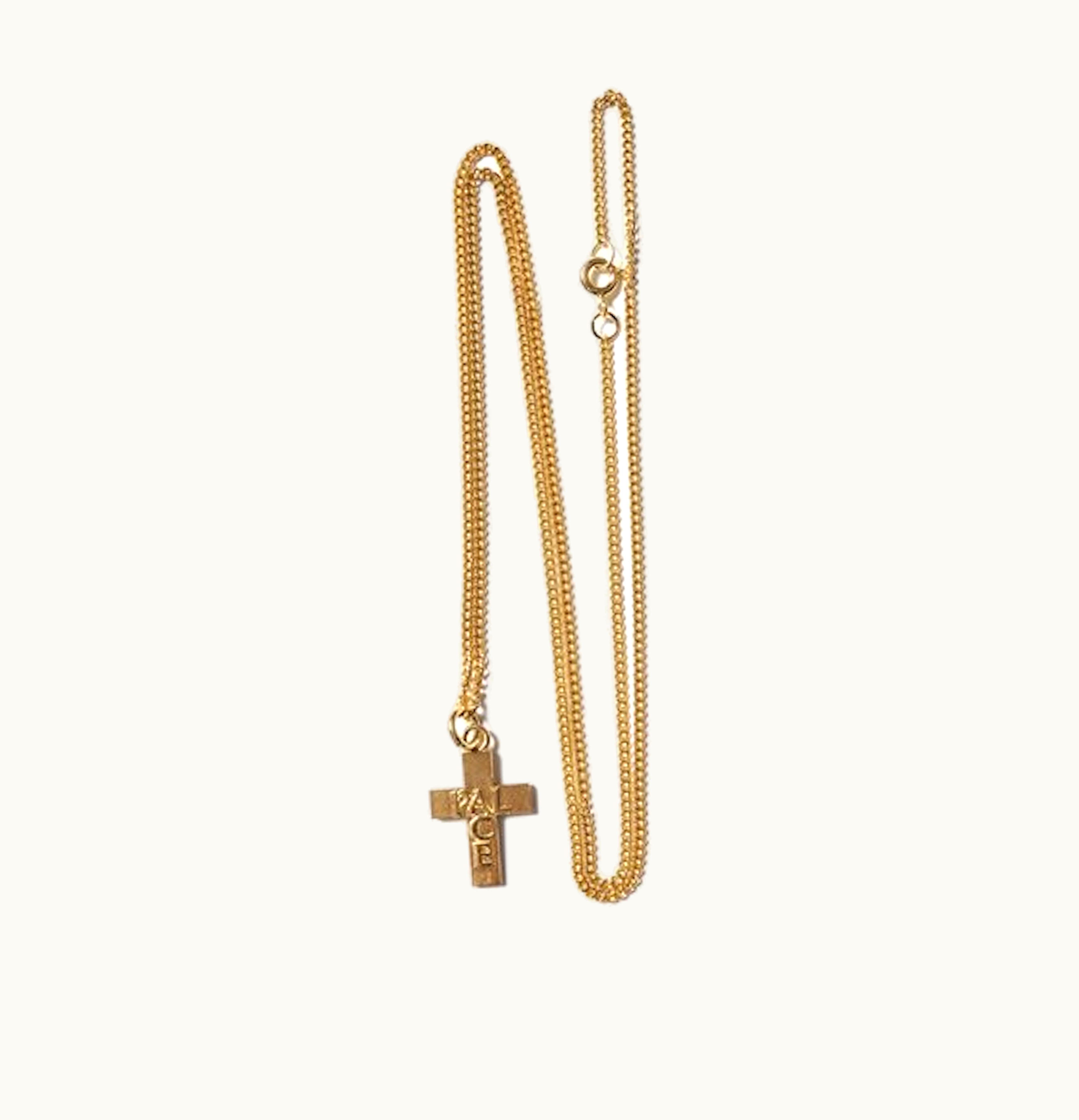 Palace Palace Cross Pendant Gold
