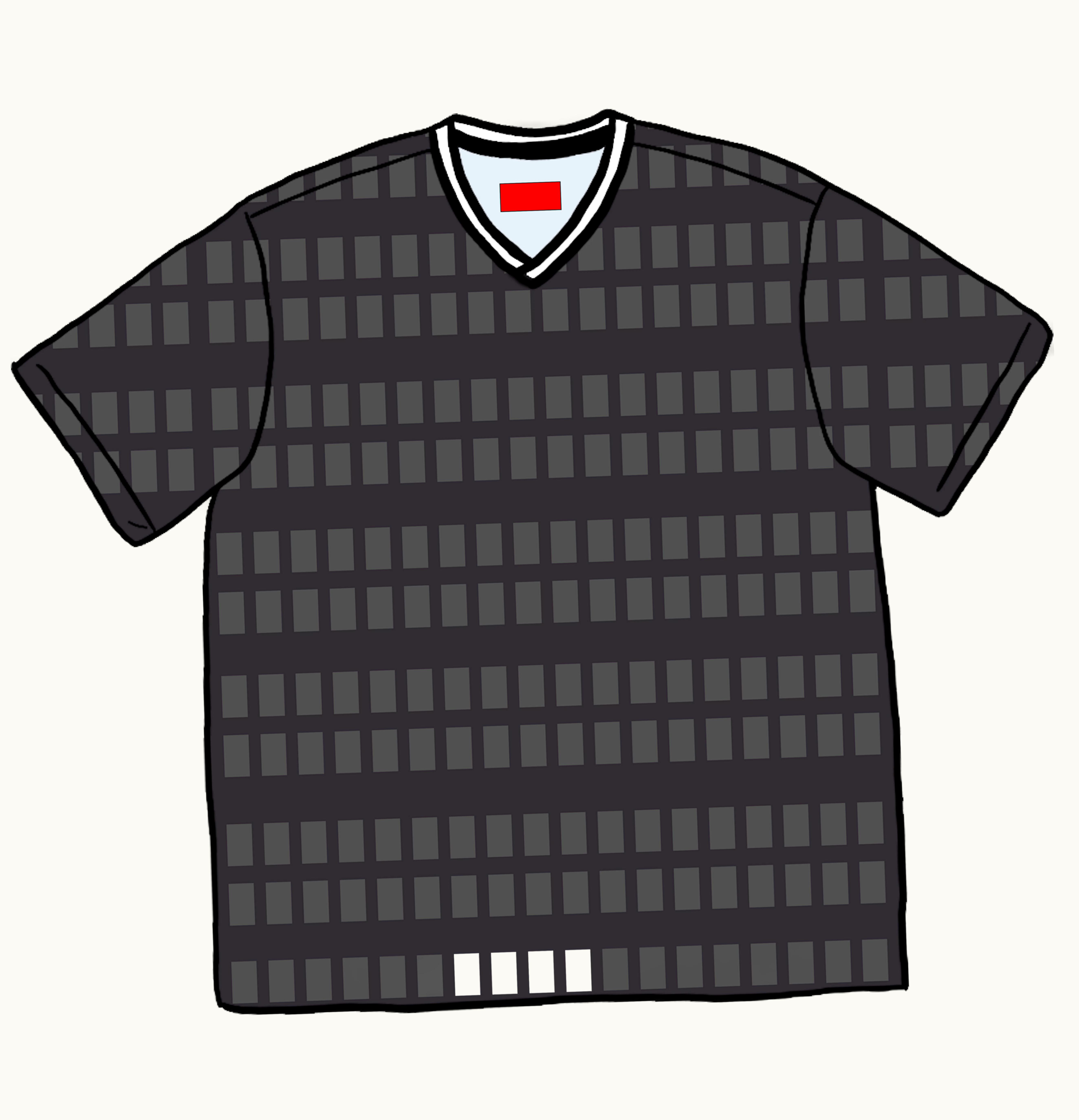 Supreme Supreme Grid Soccer Jersey Black