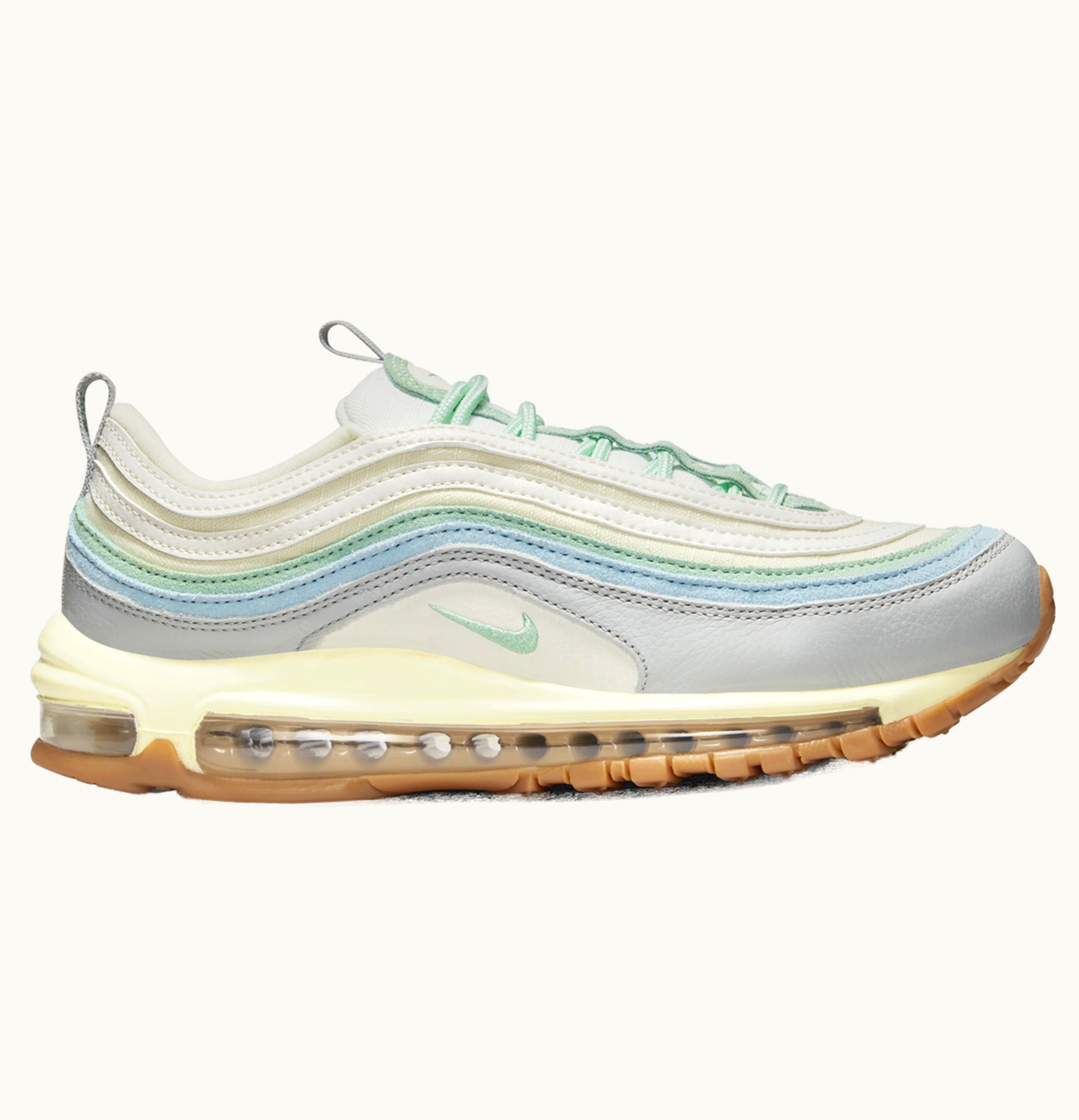 Nike Nike Air Max 97 Enamel Green Sail Worn Blue W