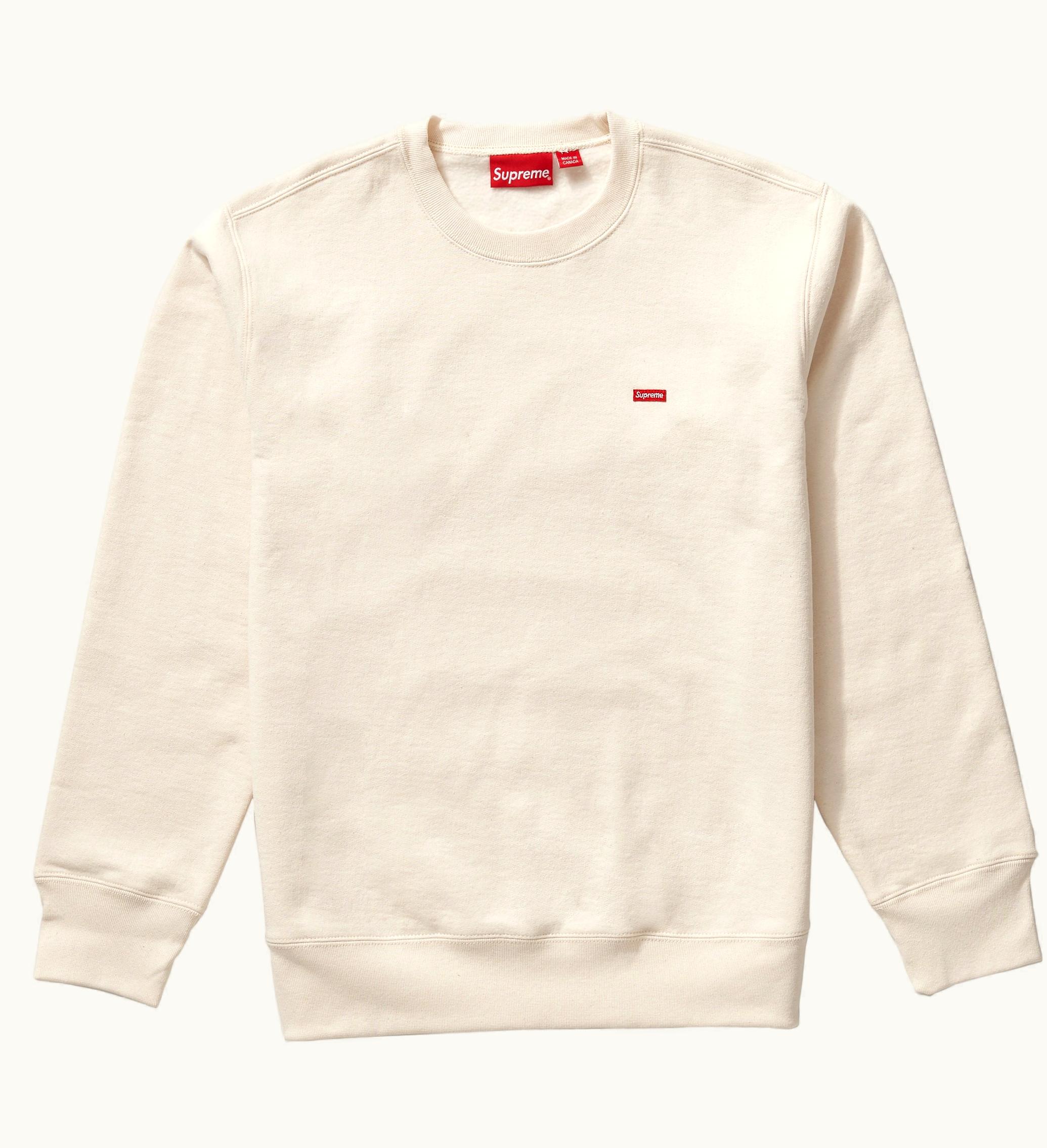 Supreme Supreme Small Box Crewneck Natural