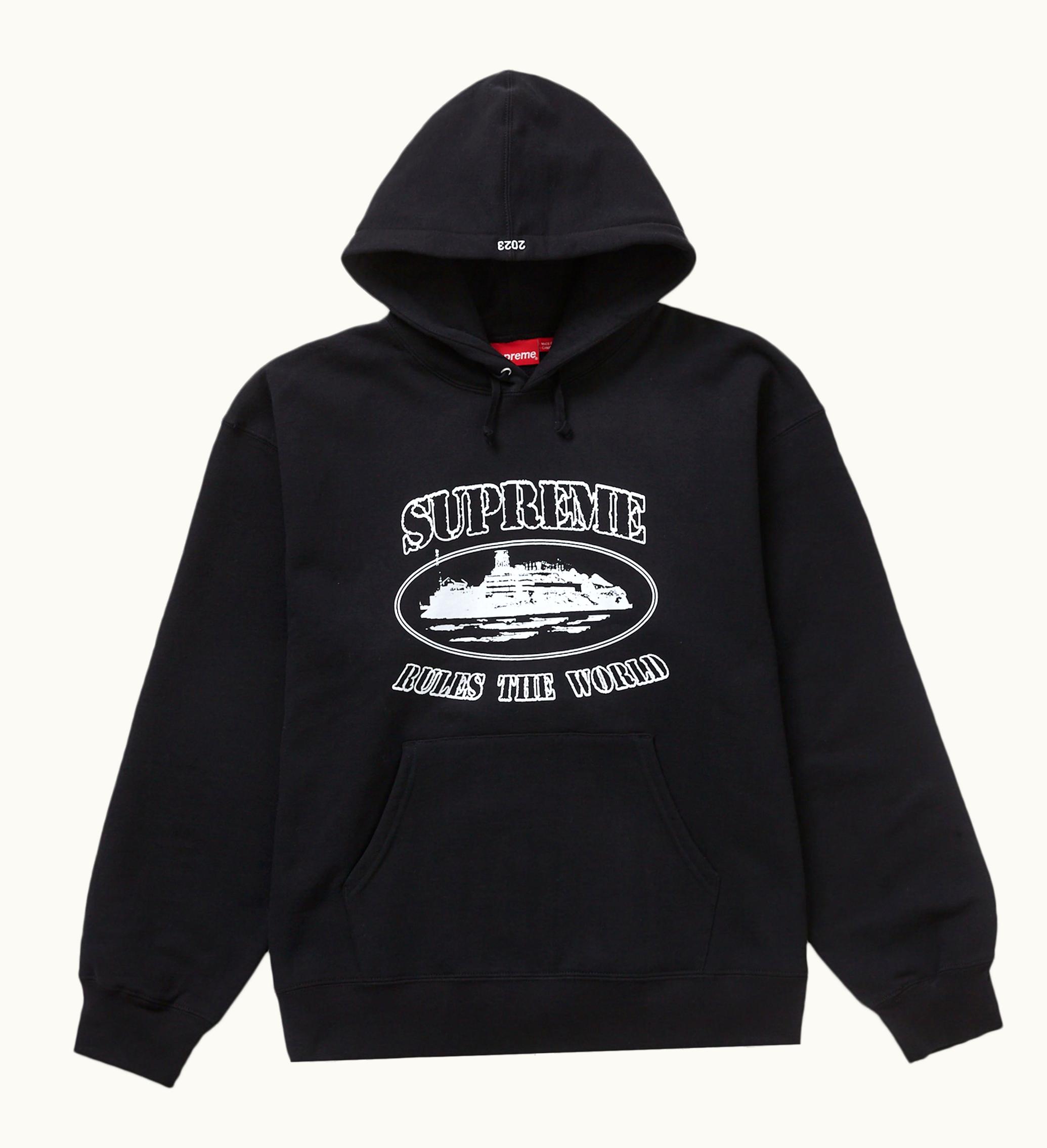 Supreme Supreme Corteiz Rule The World Hoodie Black