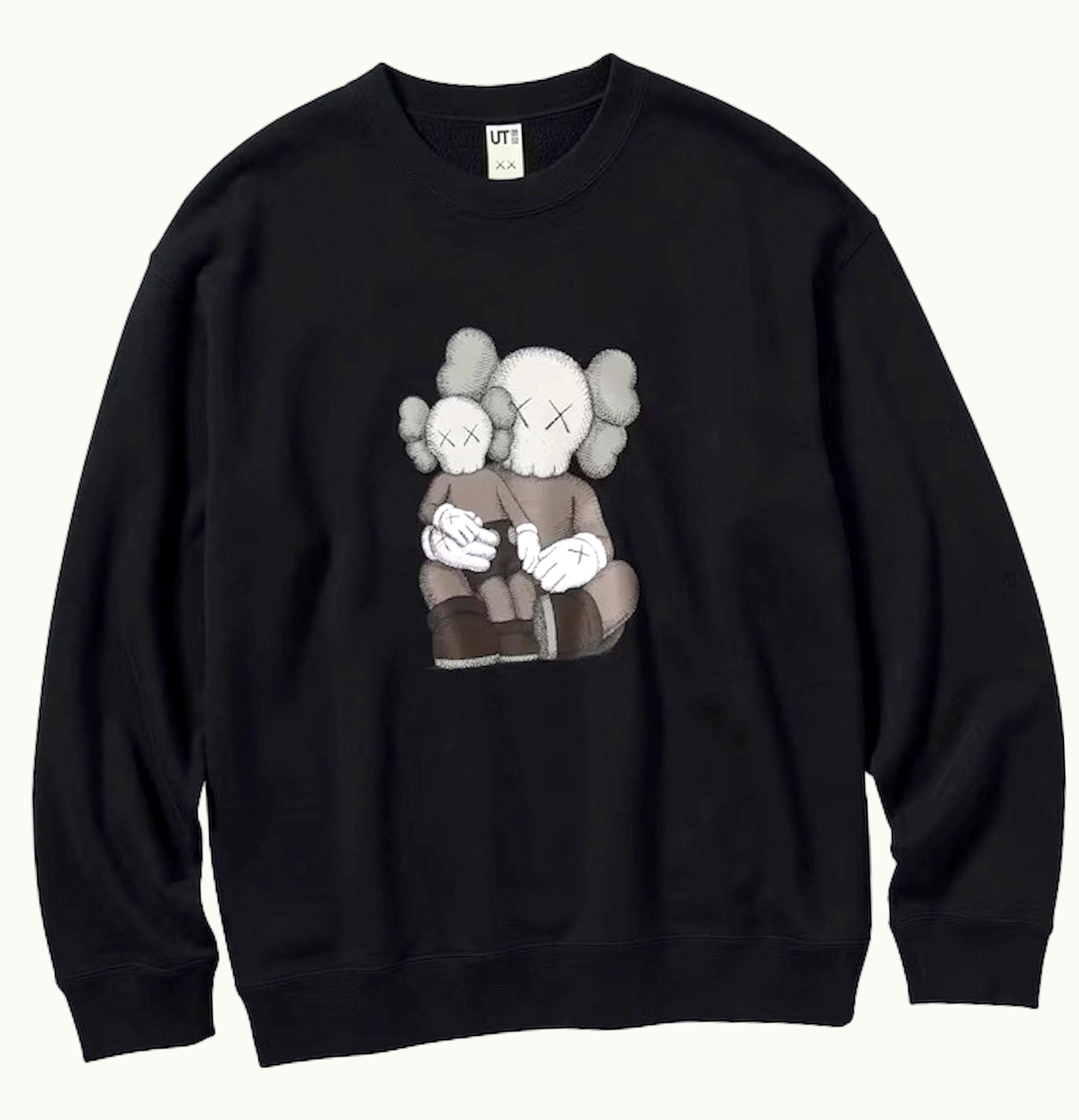 KAWS KAWS X Uniqlo Longsleeve Sweatshirt Black
