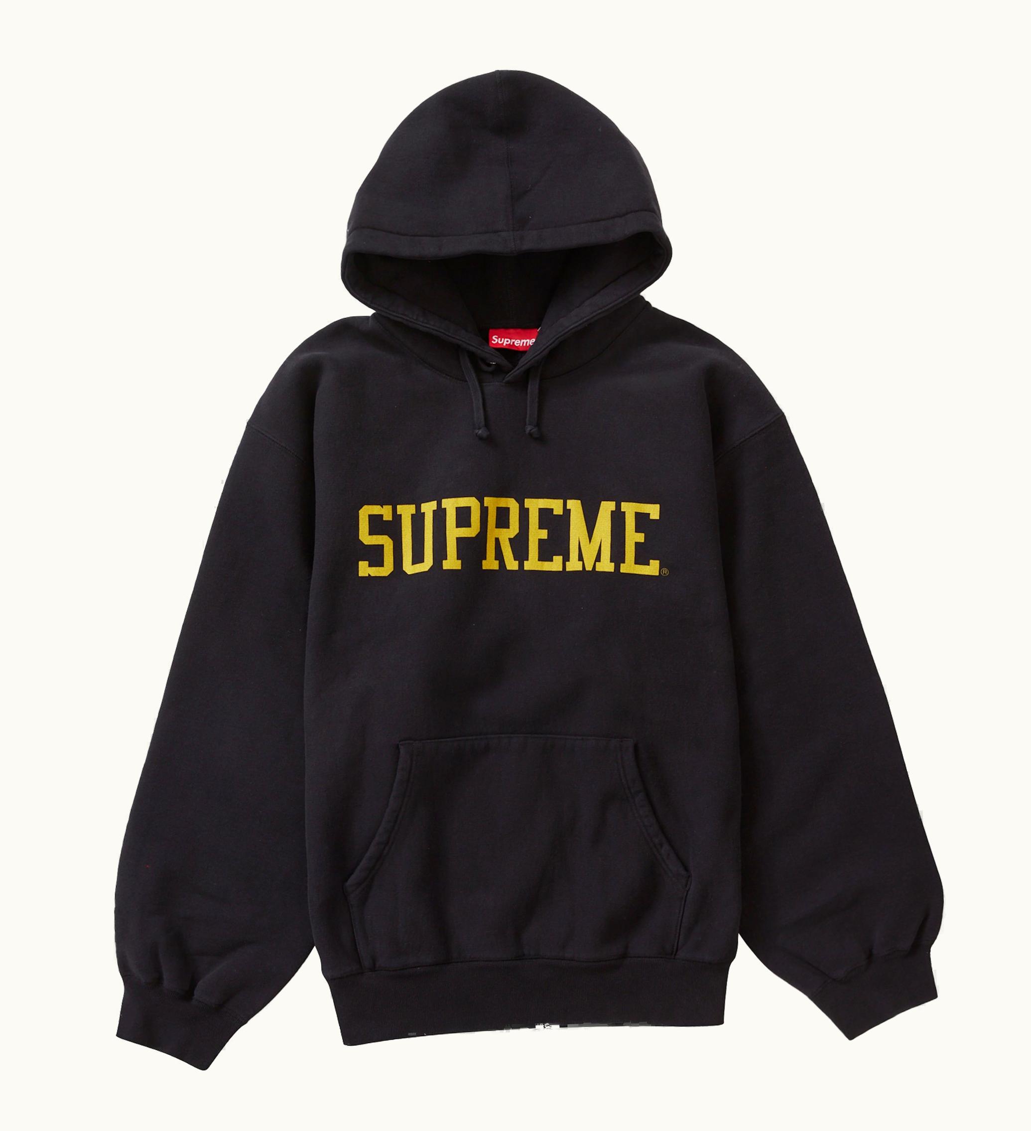 Supreme Supreme Varsity Hooded Sweatshirt Black