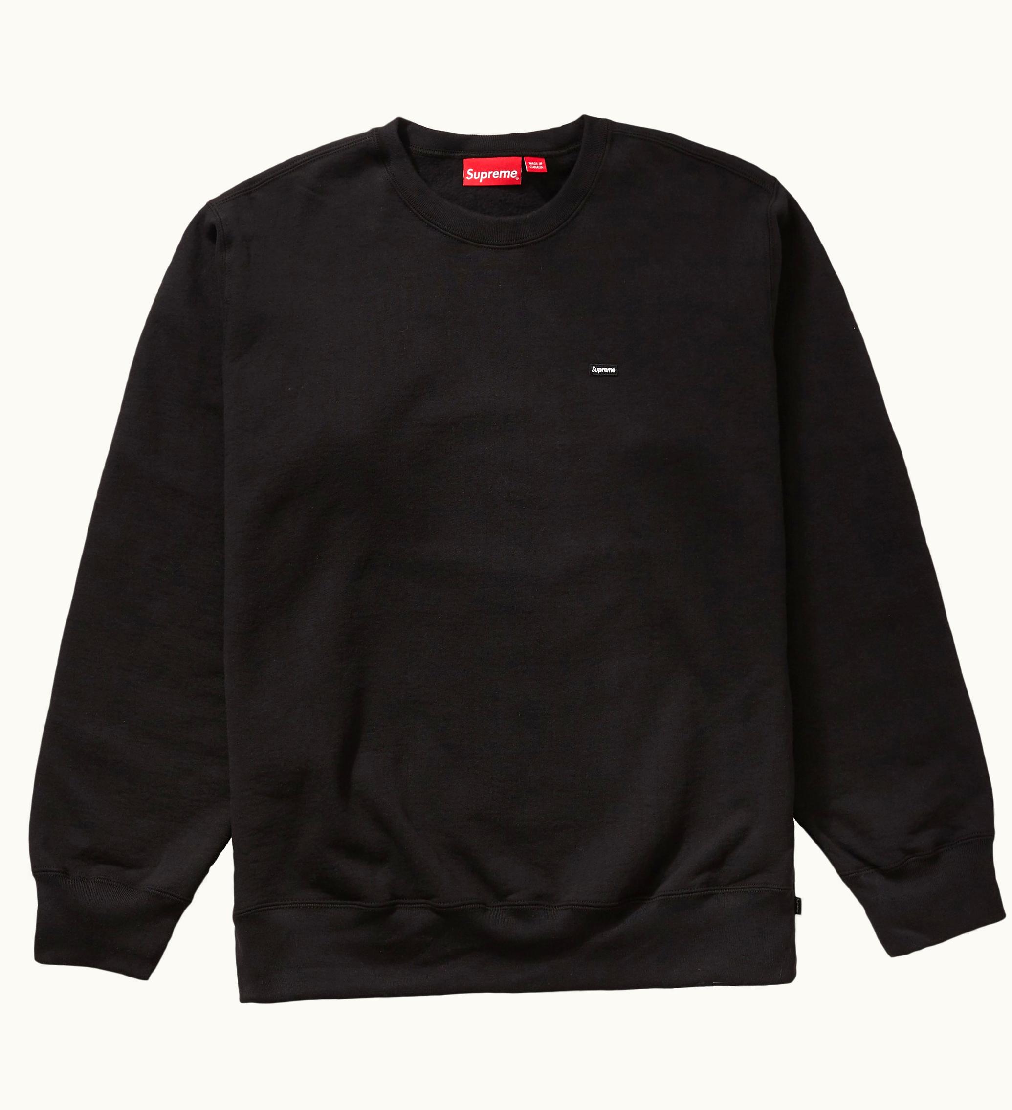 Supreme Supreme Small Box Crewneck Black