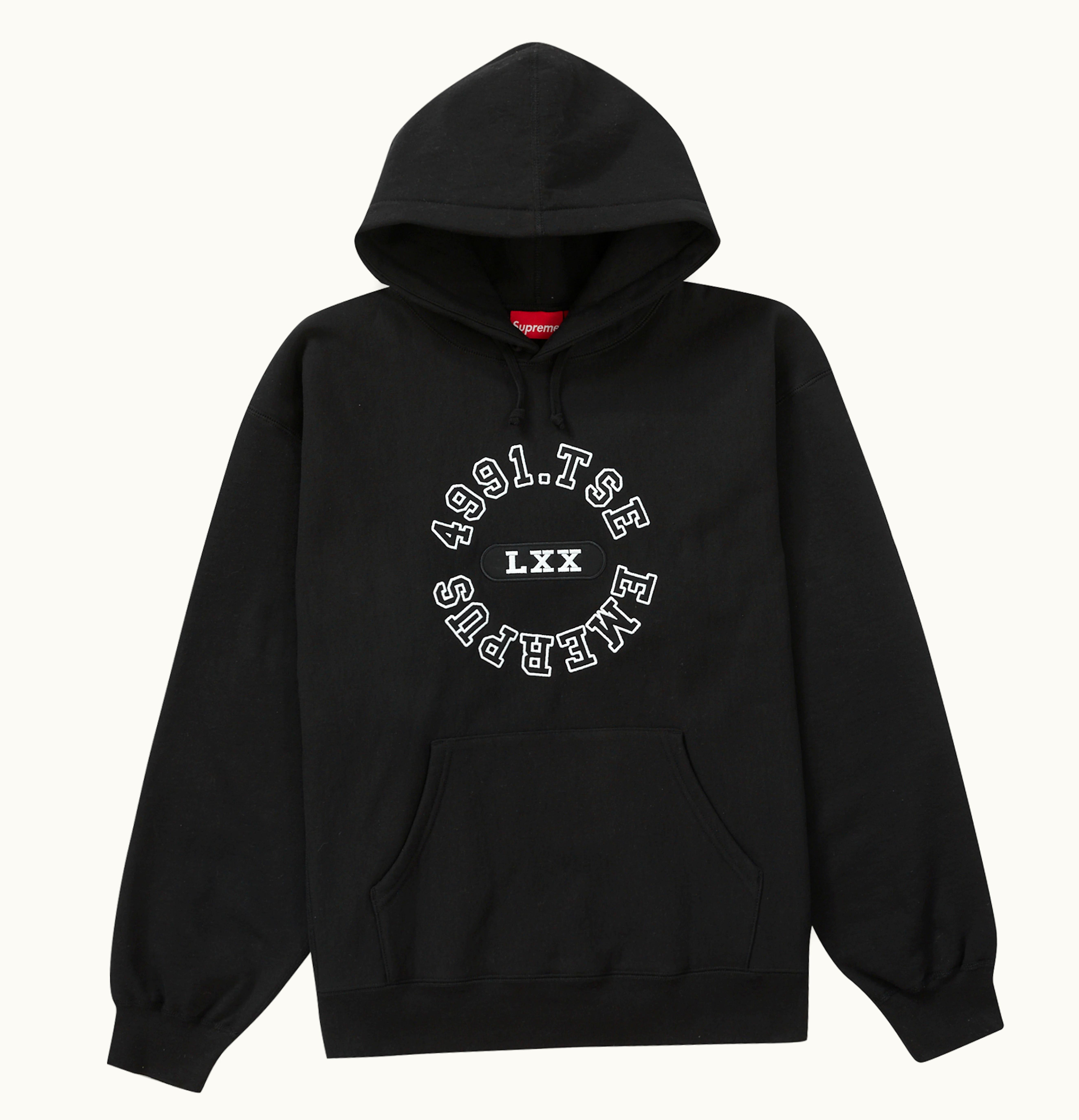 Supreme Supreme Reverse Hooded Sweatshirt Black