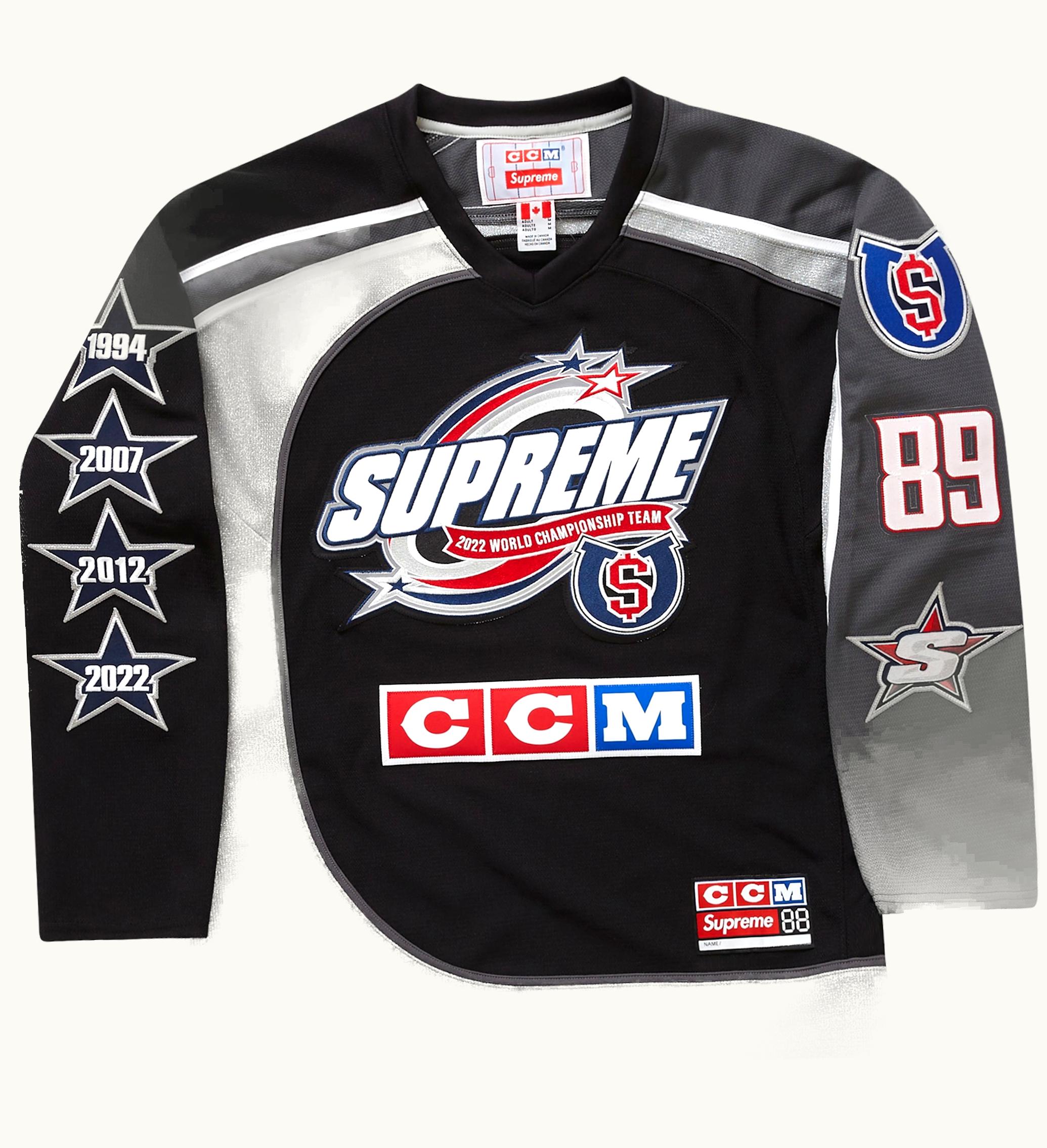 Supreme Supreme Ccm All Stars Hockey Jersey Black
