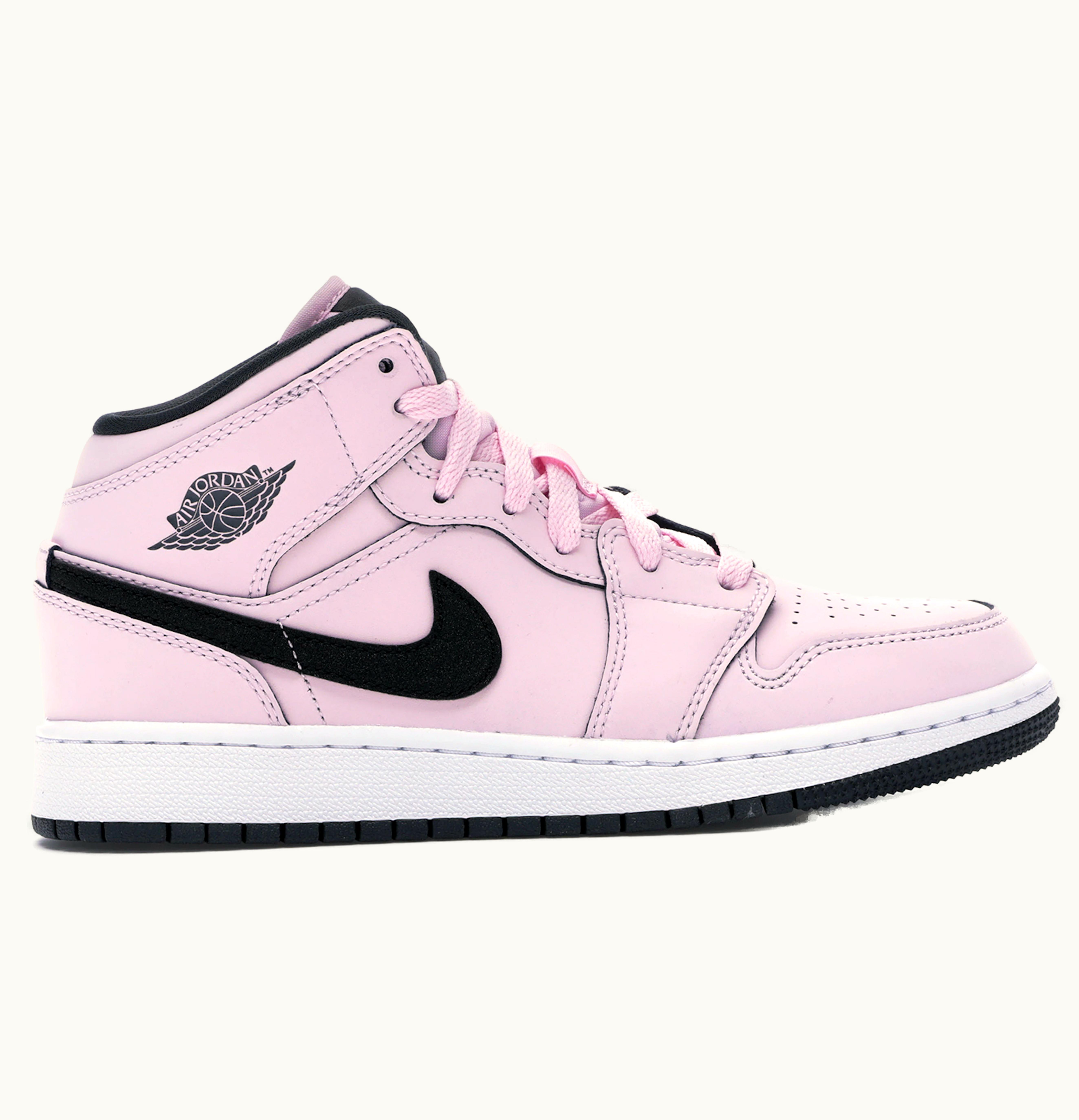 Jordan Air Jordan 1 Mid Pink Foam GS