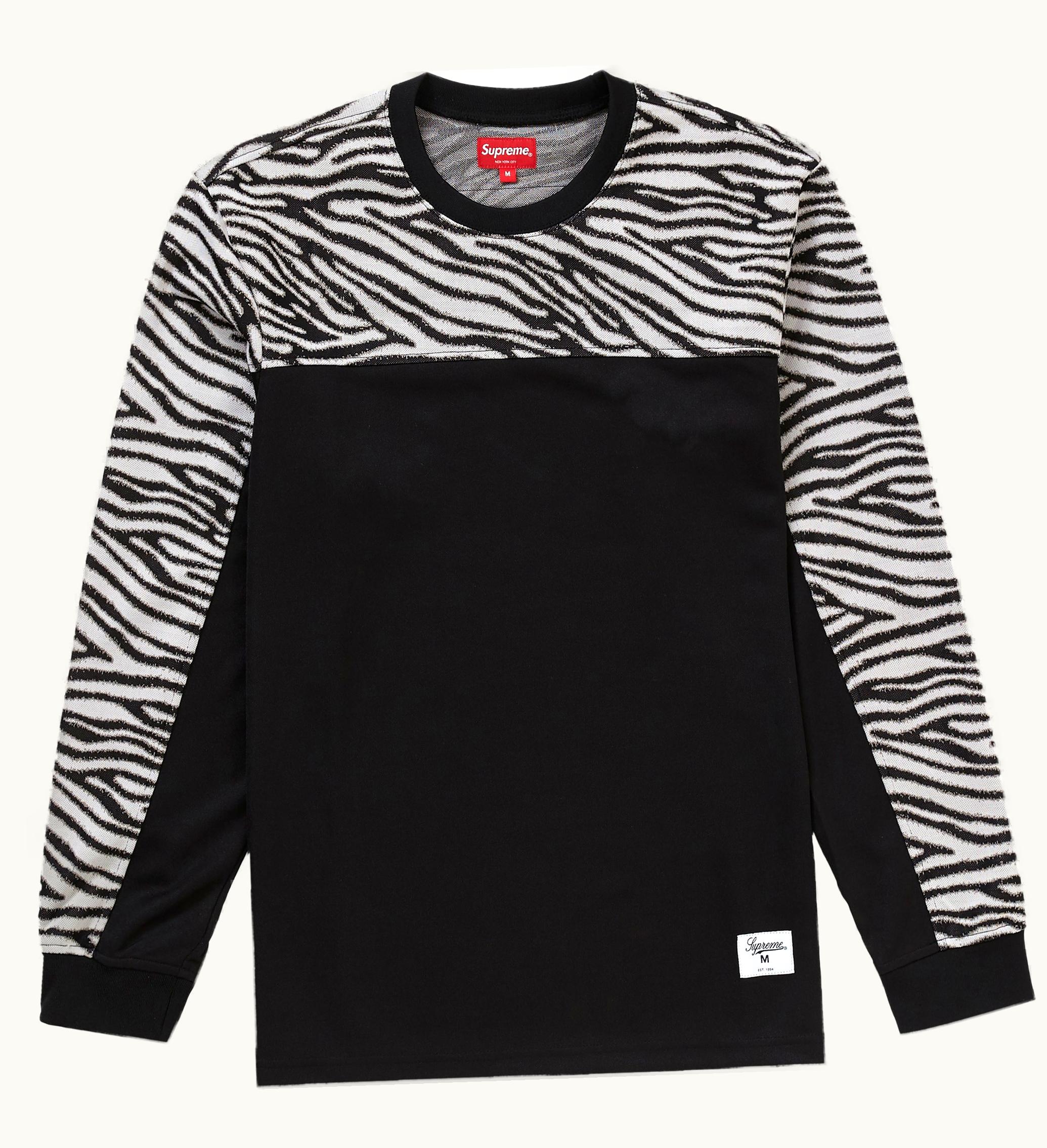 Supreme Supreme Zebra L S Top Black