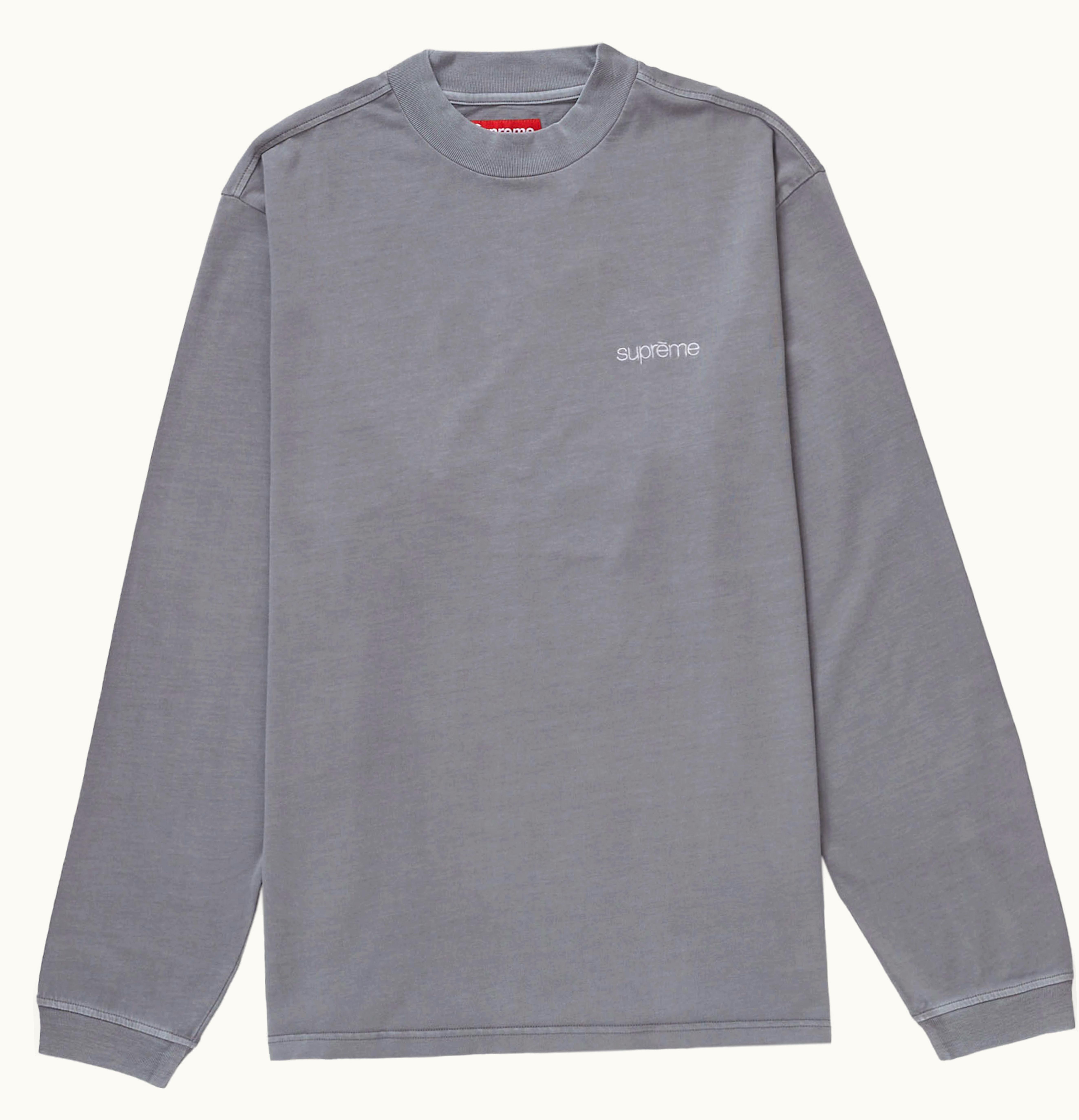 Supreme Supreme Mock Neck L S Top FW23 Grey
