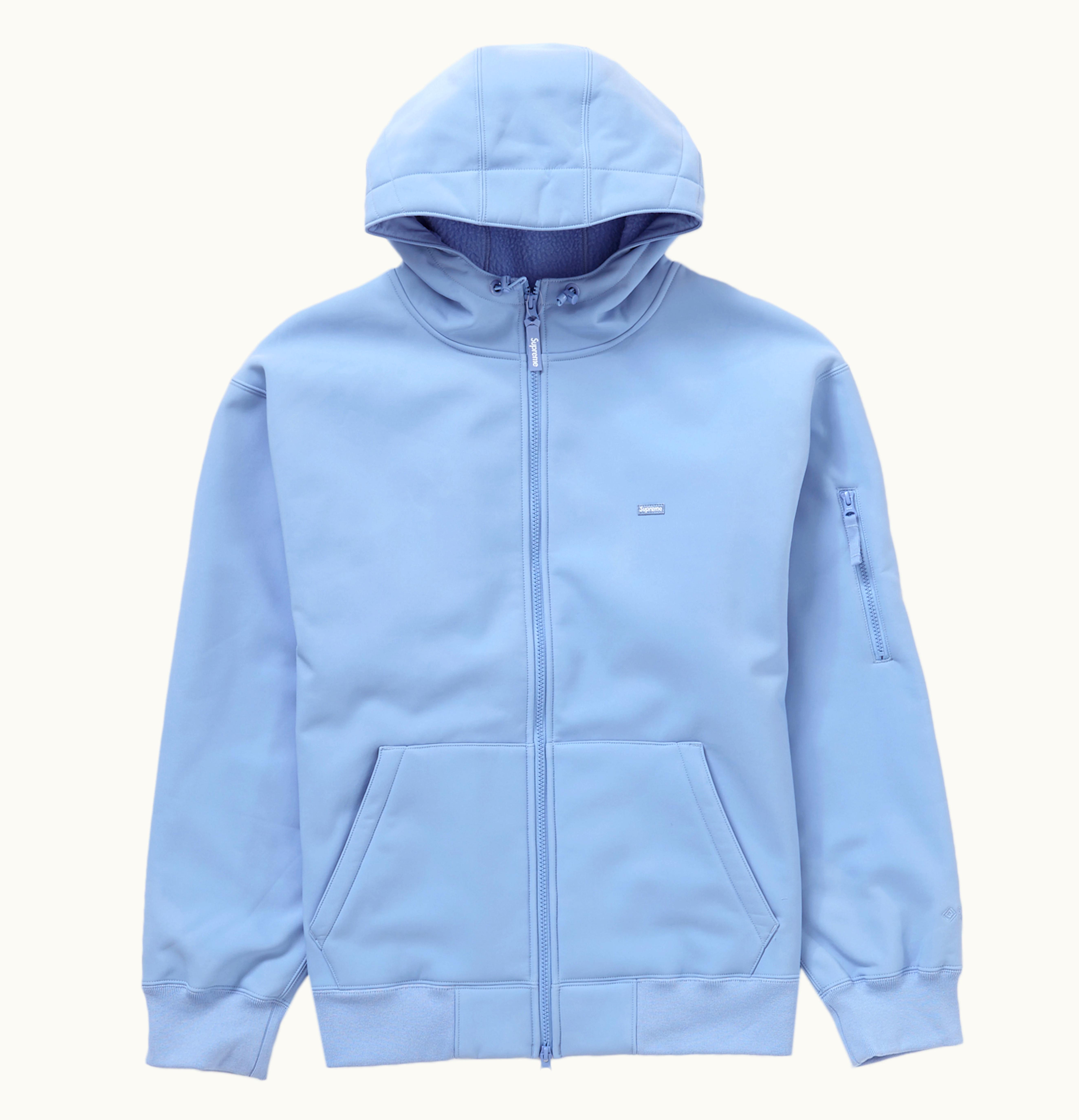 Supreme Supreme Windstopper Zip Up Hooded Sweatshirt FW23 Light Blue