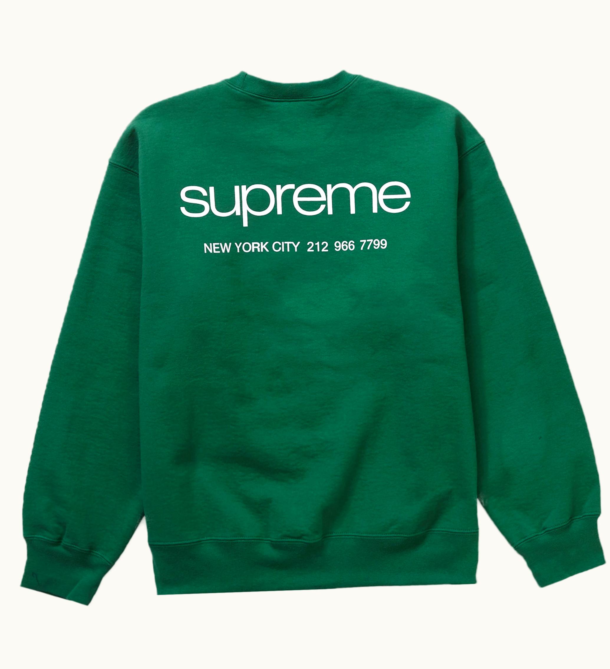 Supreme Supreme Nyc Crewneck Light Pine
