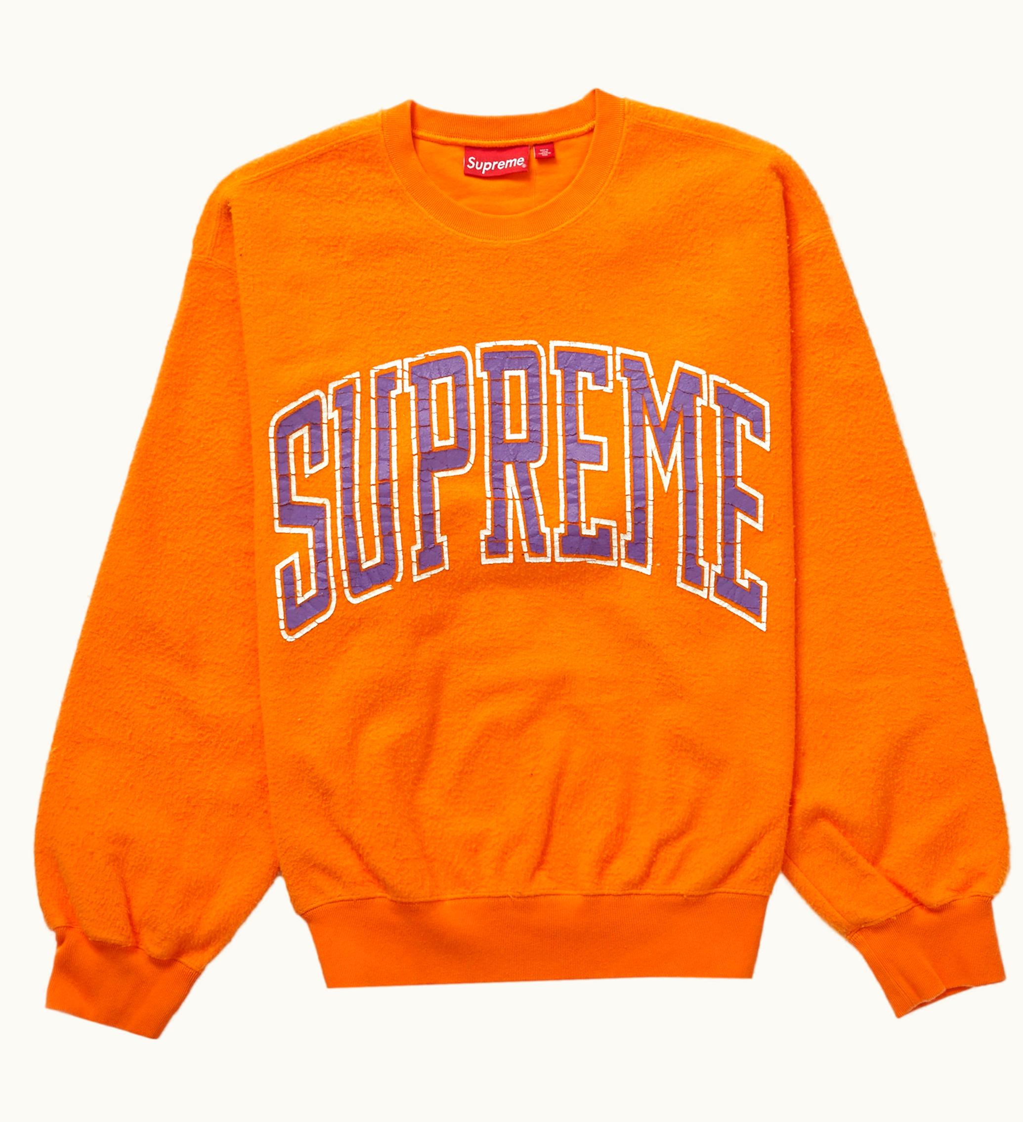 Supreme Supreme Inside Out Crewneck Orange