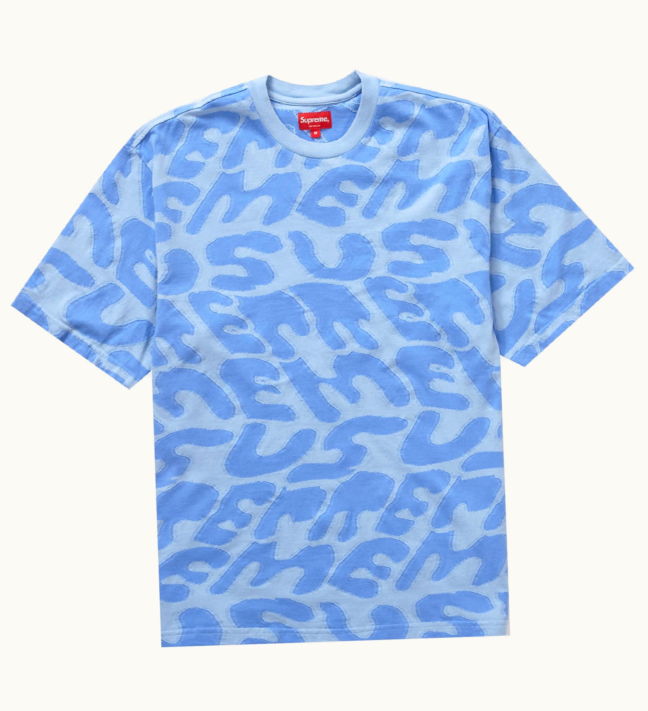 Supreme Supreme Stacked Intarsia S S Top Blue
