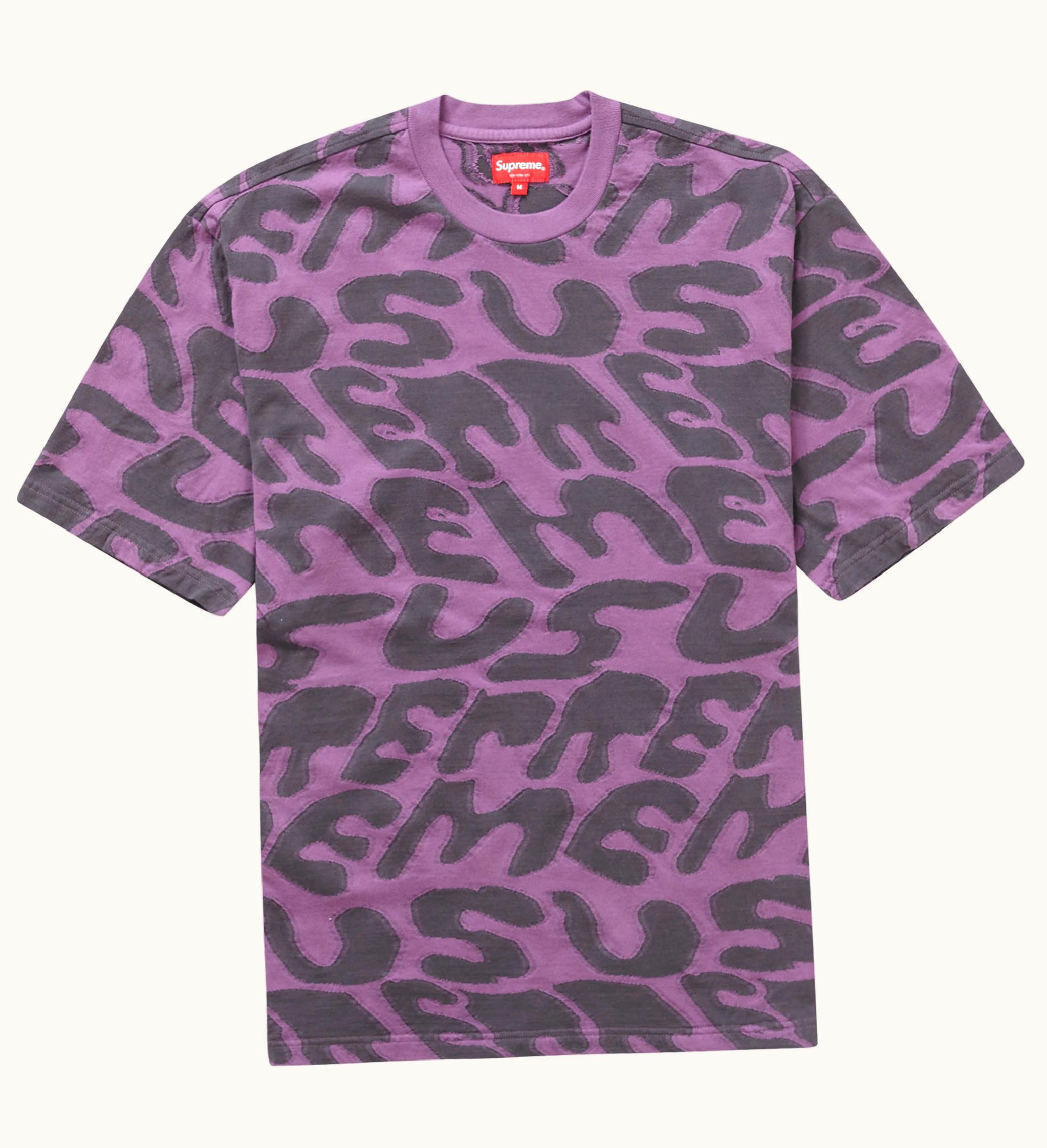 Supreme Supreme Stacked Intarsia S S Top Purple