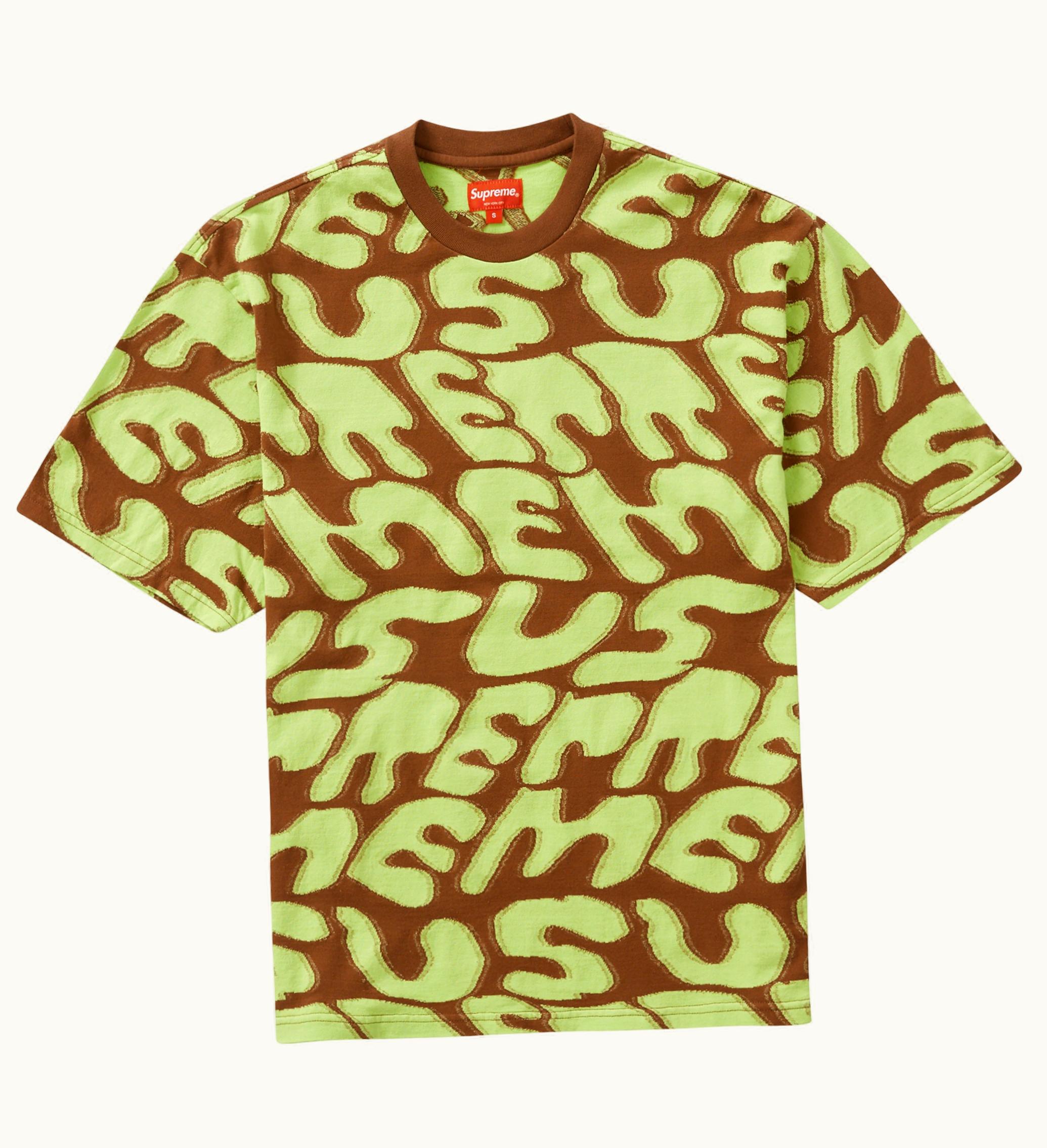 Supreme Supreme Stacked Intarsia S S Top Brown