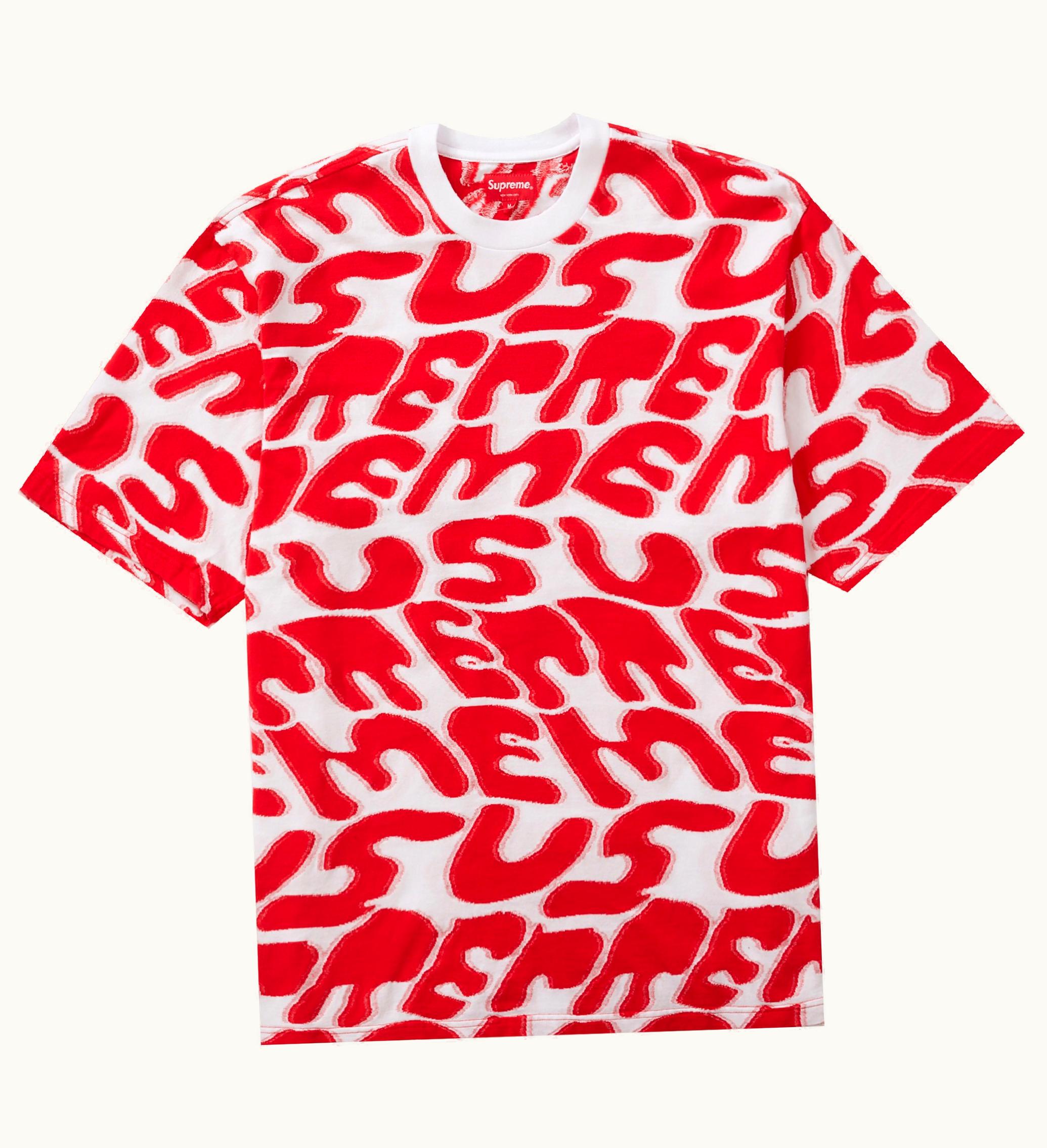 Supreme Supreme Stacked Intarsia S S Top White