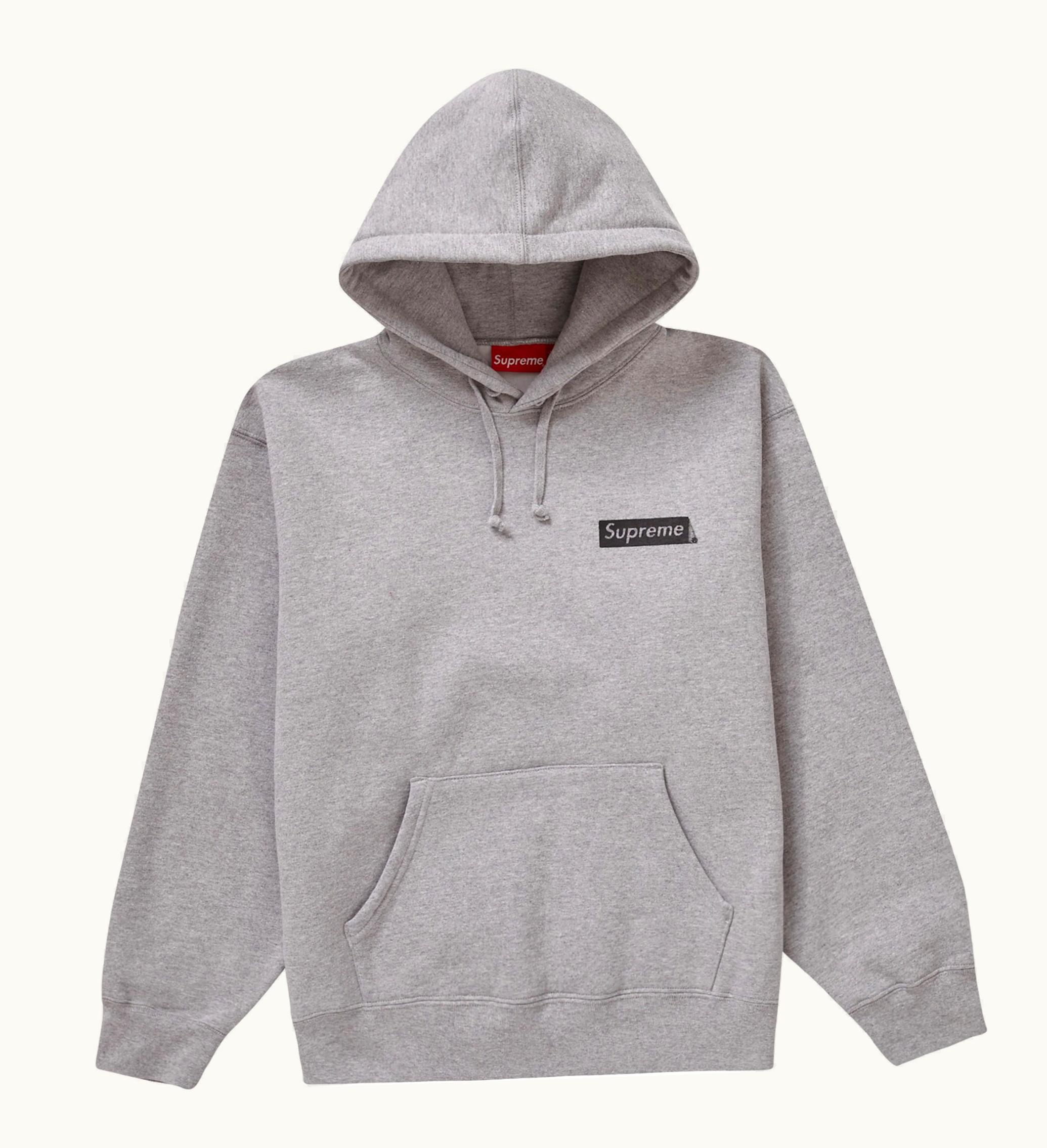 Supreme Supreme Fiend Hooded Sweatshirt Heather Grey