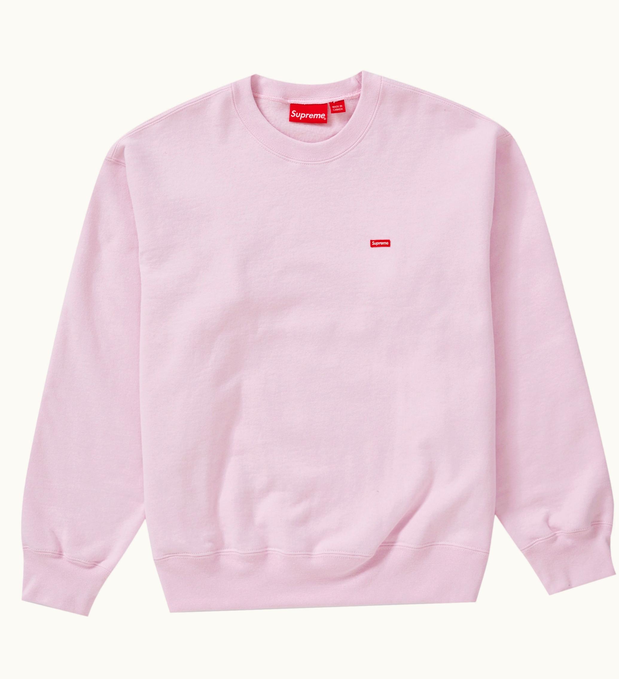 Supreme Supreme Small Box Crewneck Light Pink