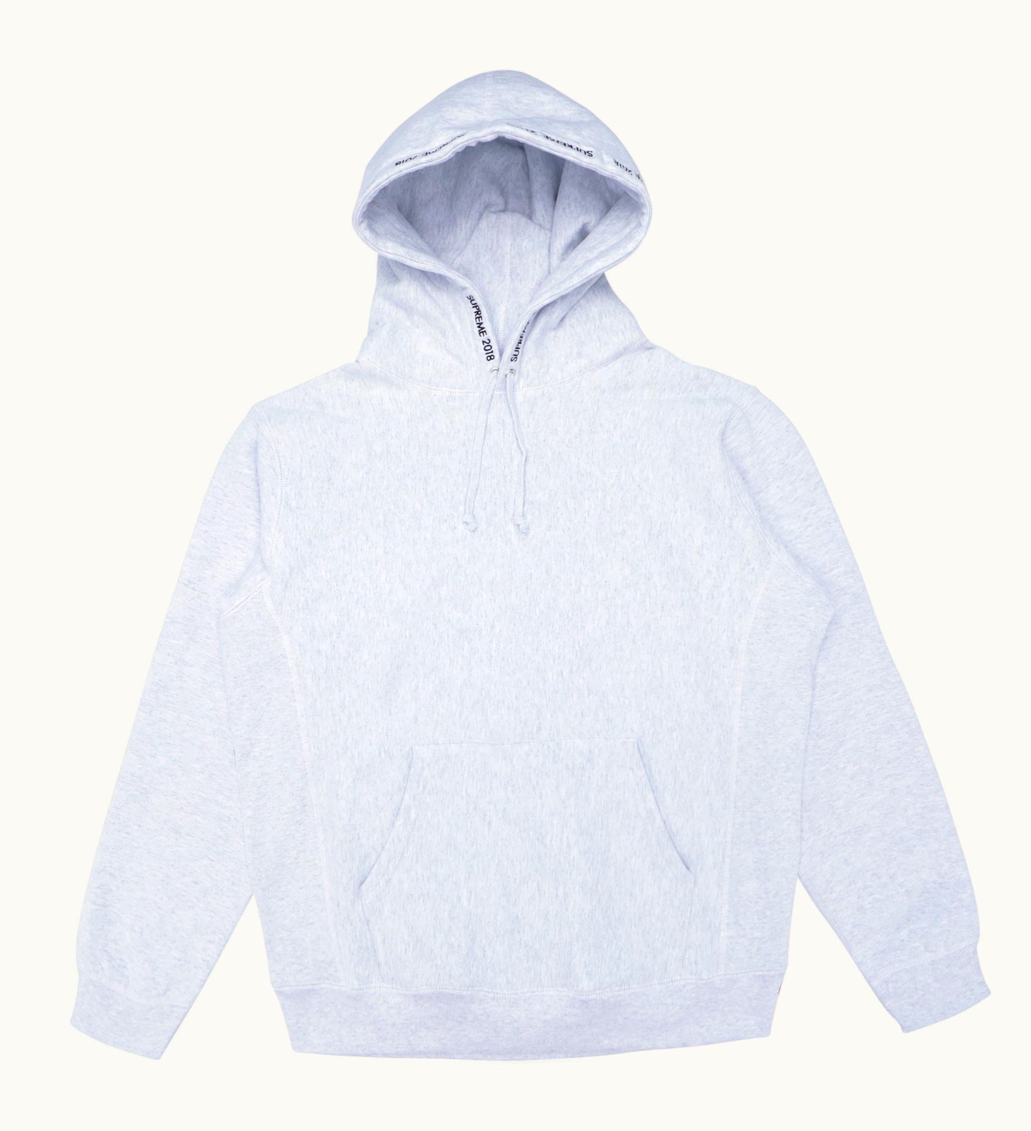 Supreme Supreme Channel Hooded Sweatshirt Ash Grey