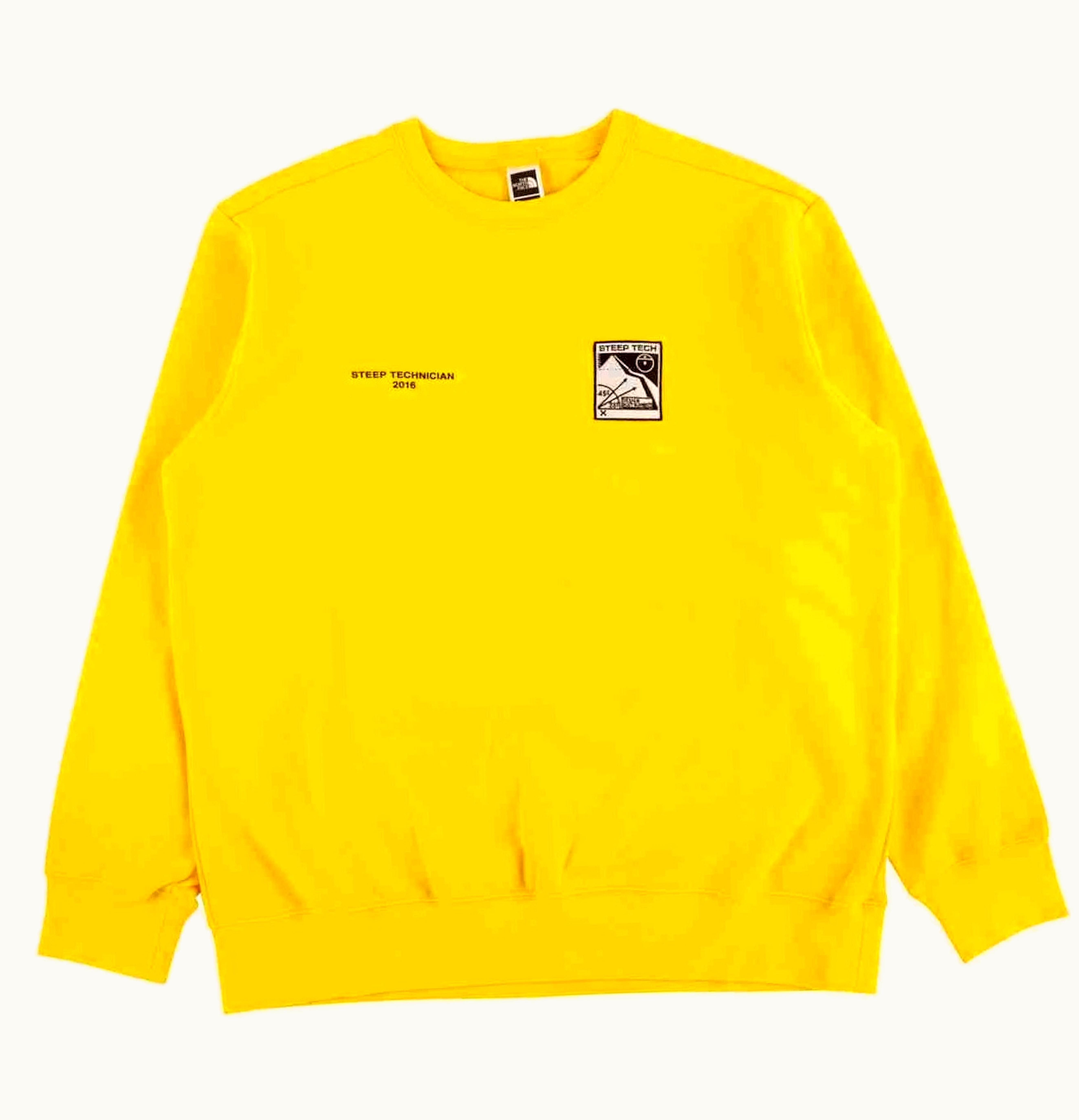 Supreme Supreme The North Face Steep Tech Crewneck Yellow