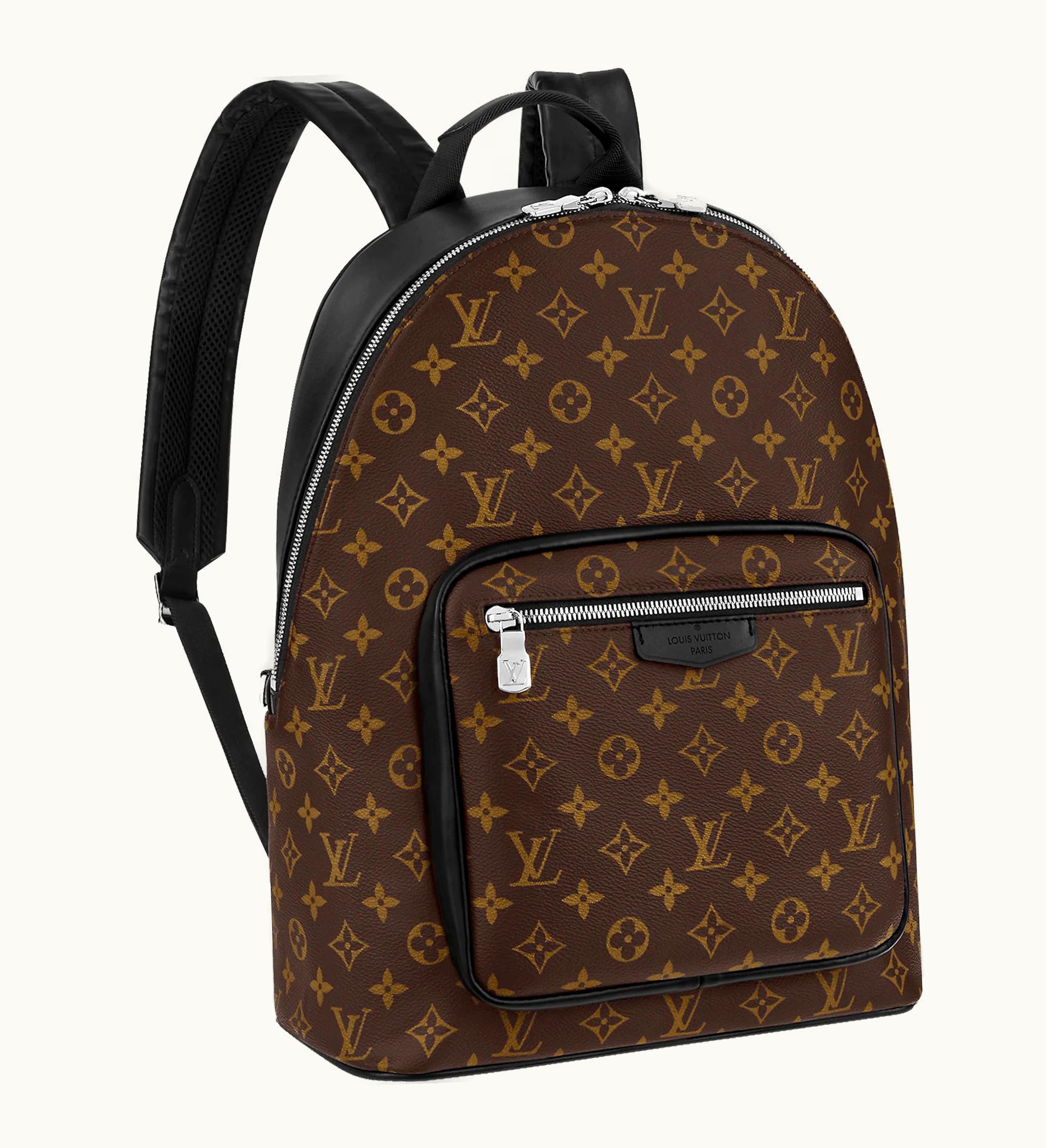 Louis Vuitton Louis Vuitton Josh Backpack Monogram Macassar Brown Black