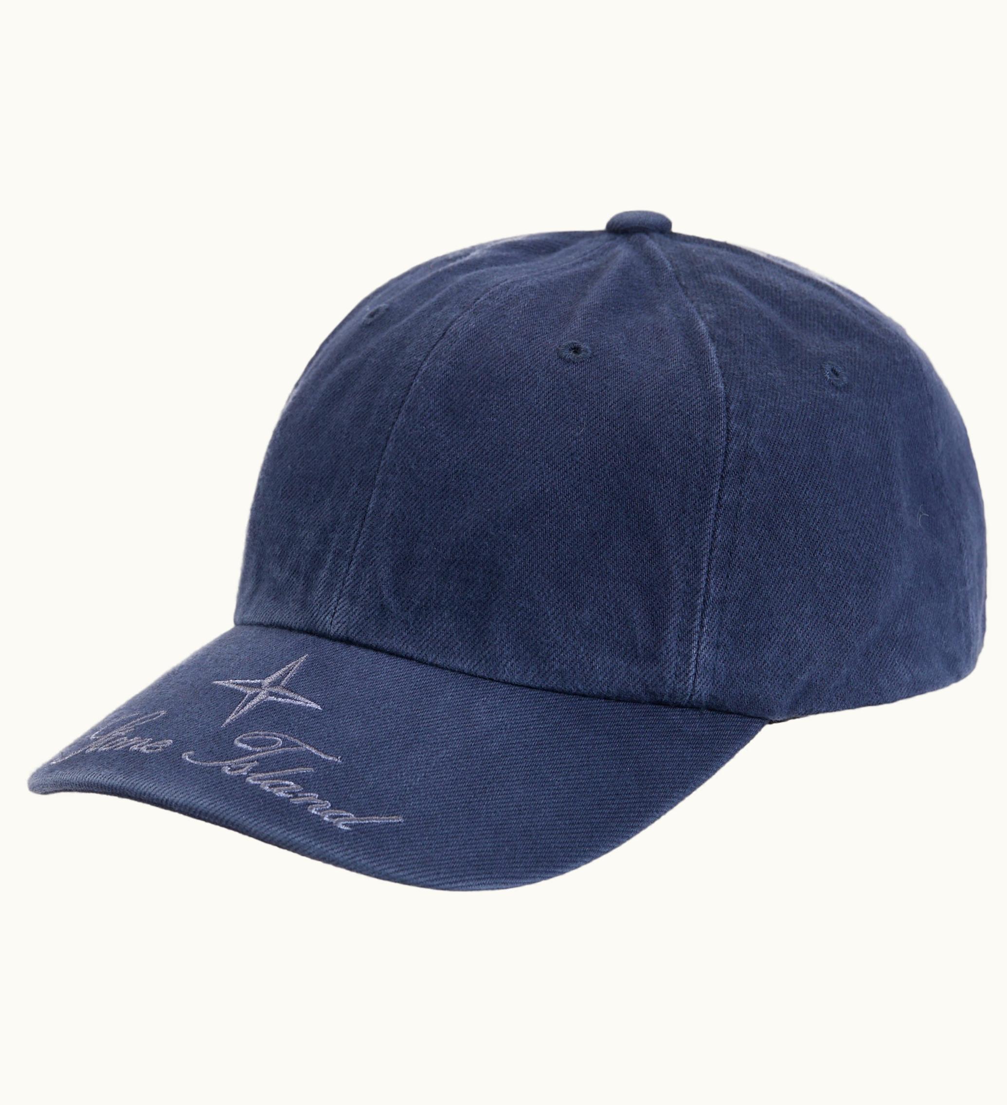 Supreme Supreme Stone Island Twill 6 Panel Blue