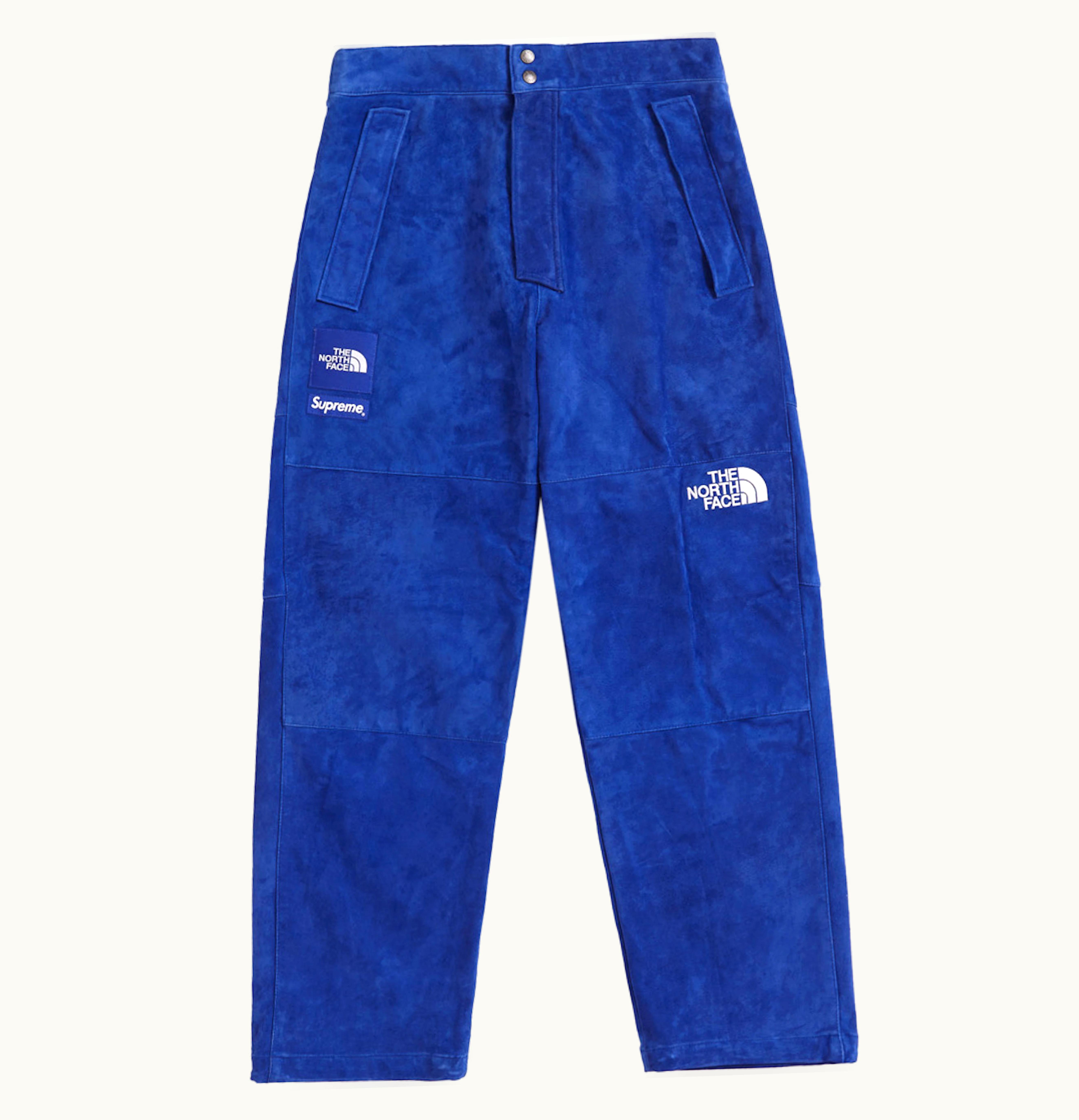 Supreme Supreme The North Face Suede Mountain Pant Blue