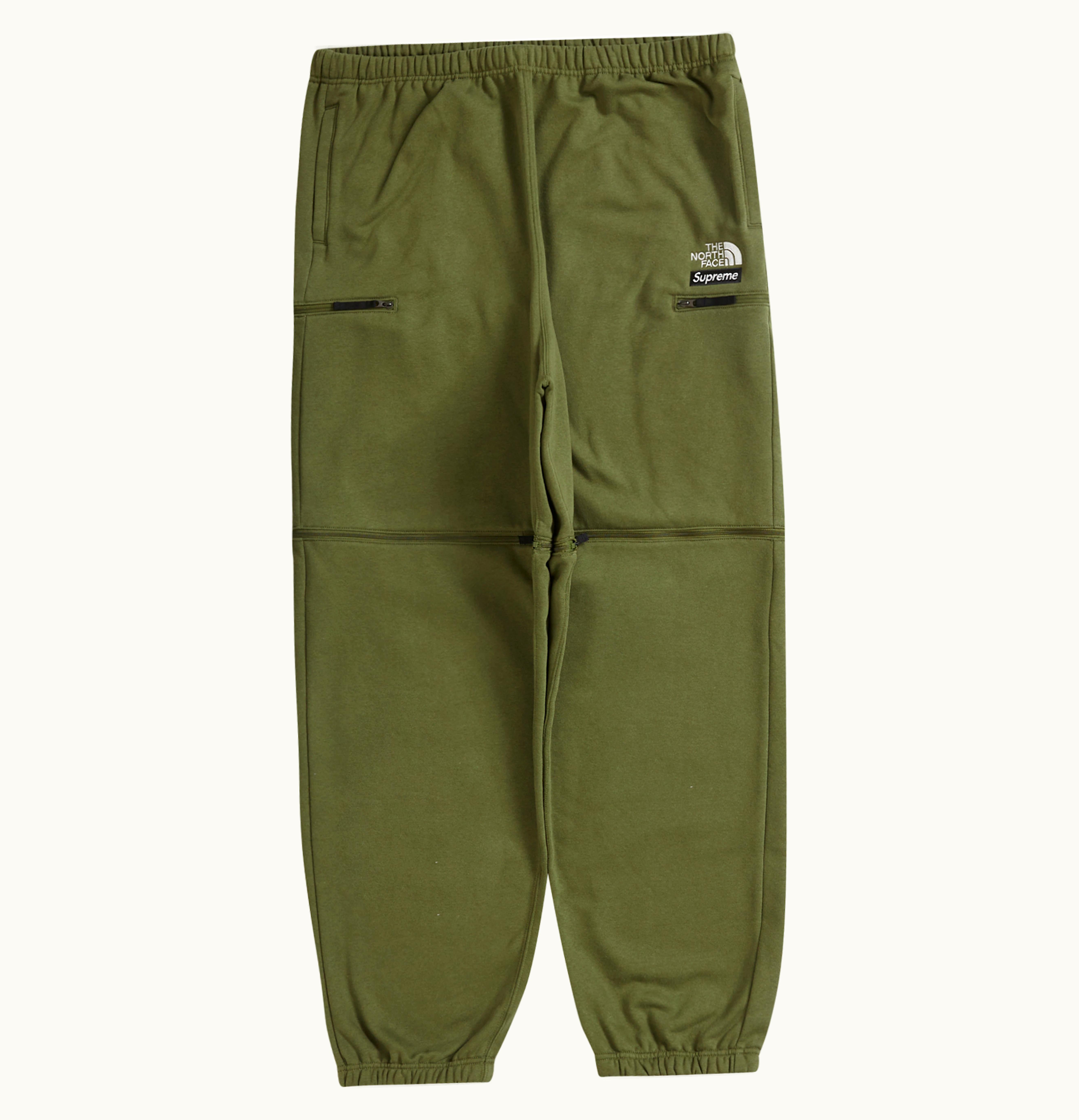 Supreme Supreme The North Face Convertible Sweatpant Olive
