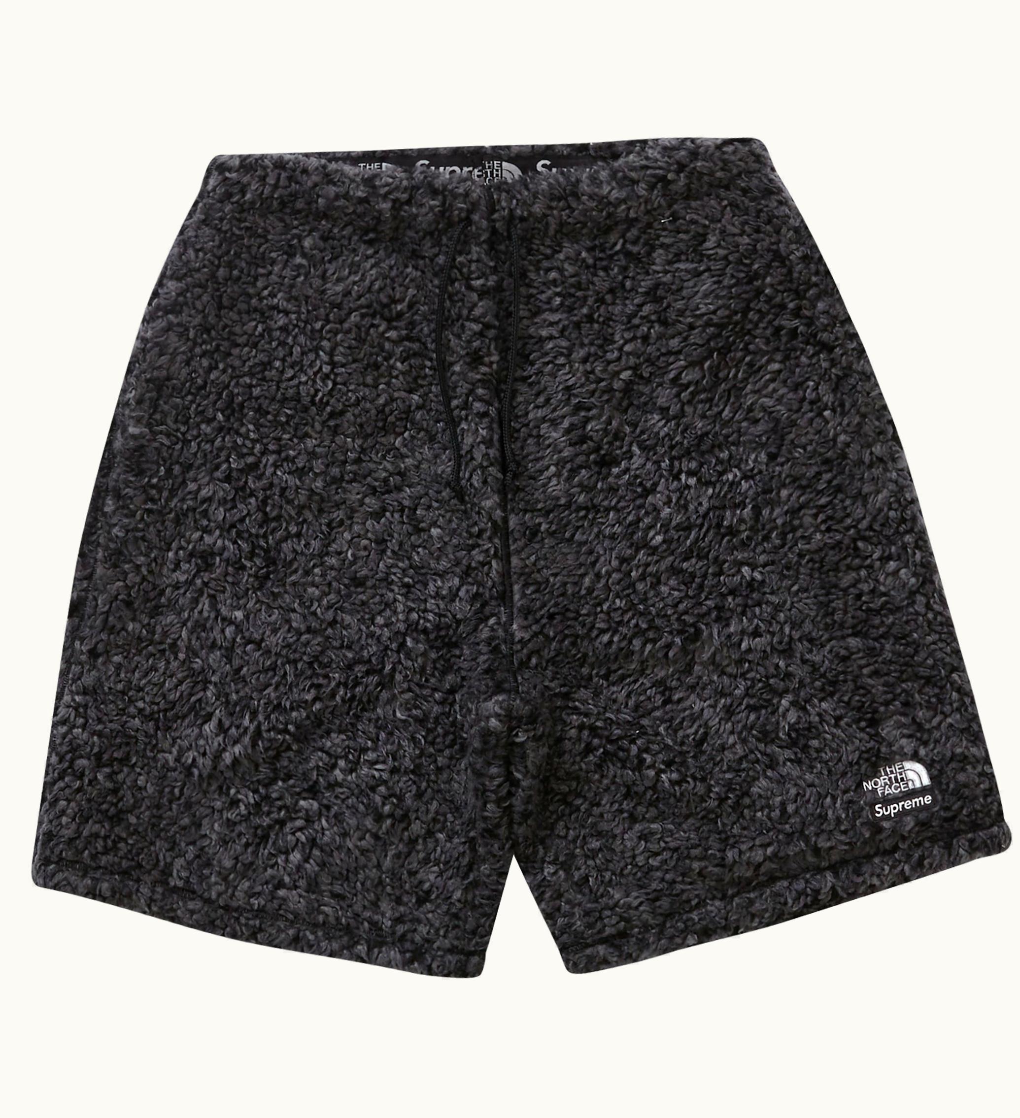 Supreme Supreme The North Face High Pile Fleece Short Black