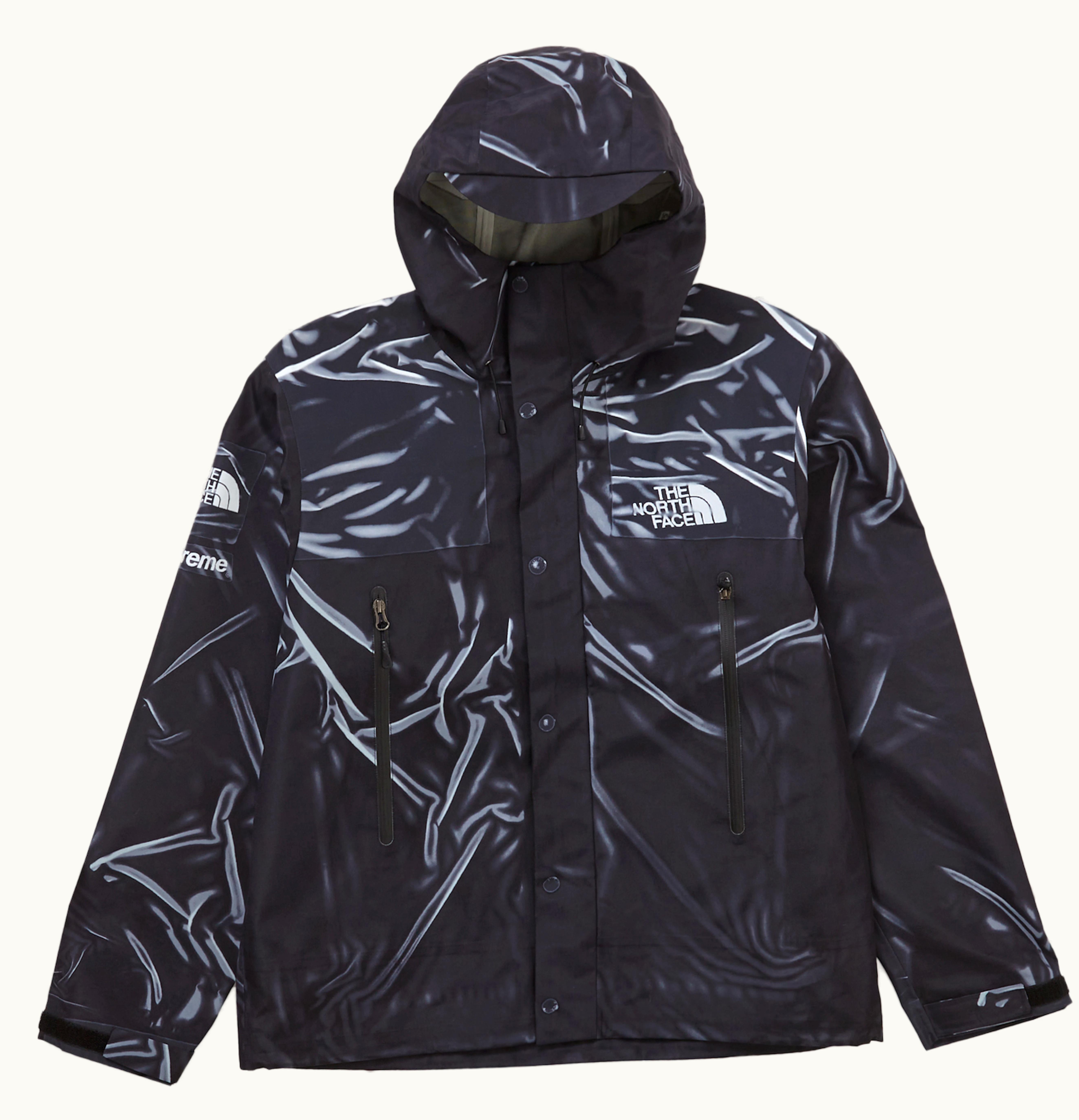 Supreme Supreme The North Face Printed Taped Seam Shell Trompe Loeil Jacket Black