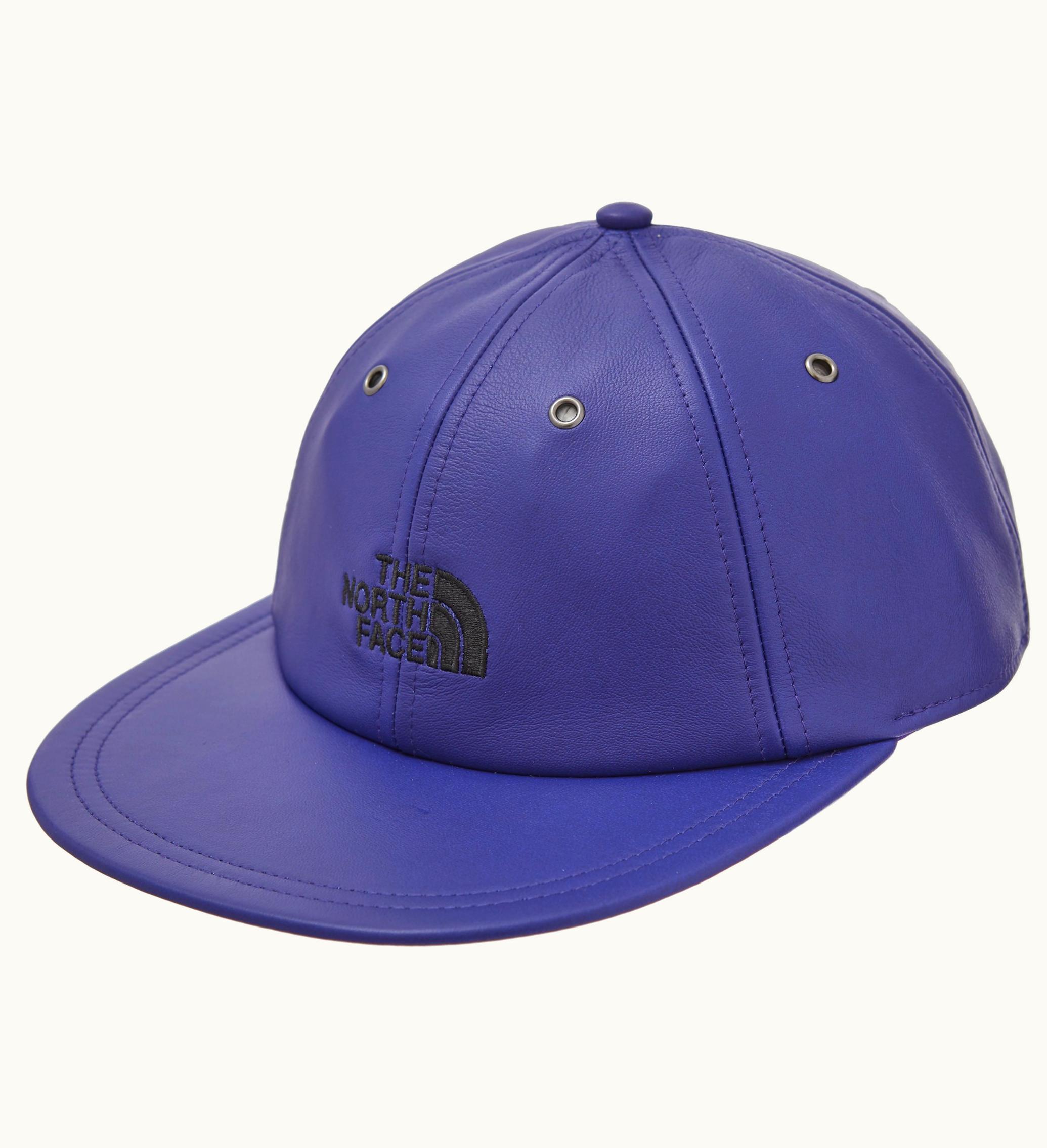 Supreme Supreme The North Face Leather 6 Panel Royal