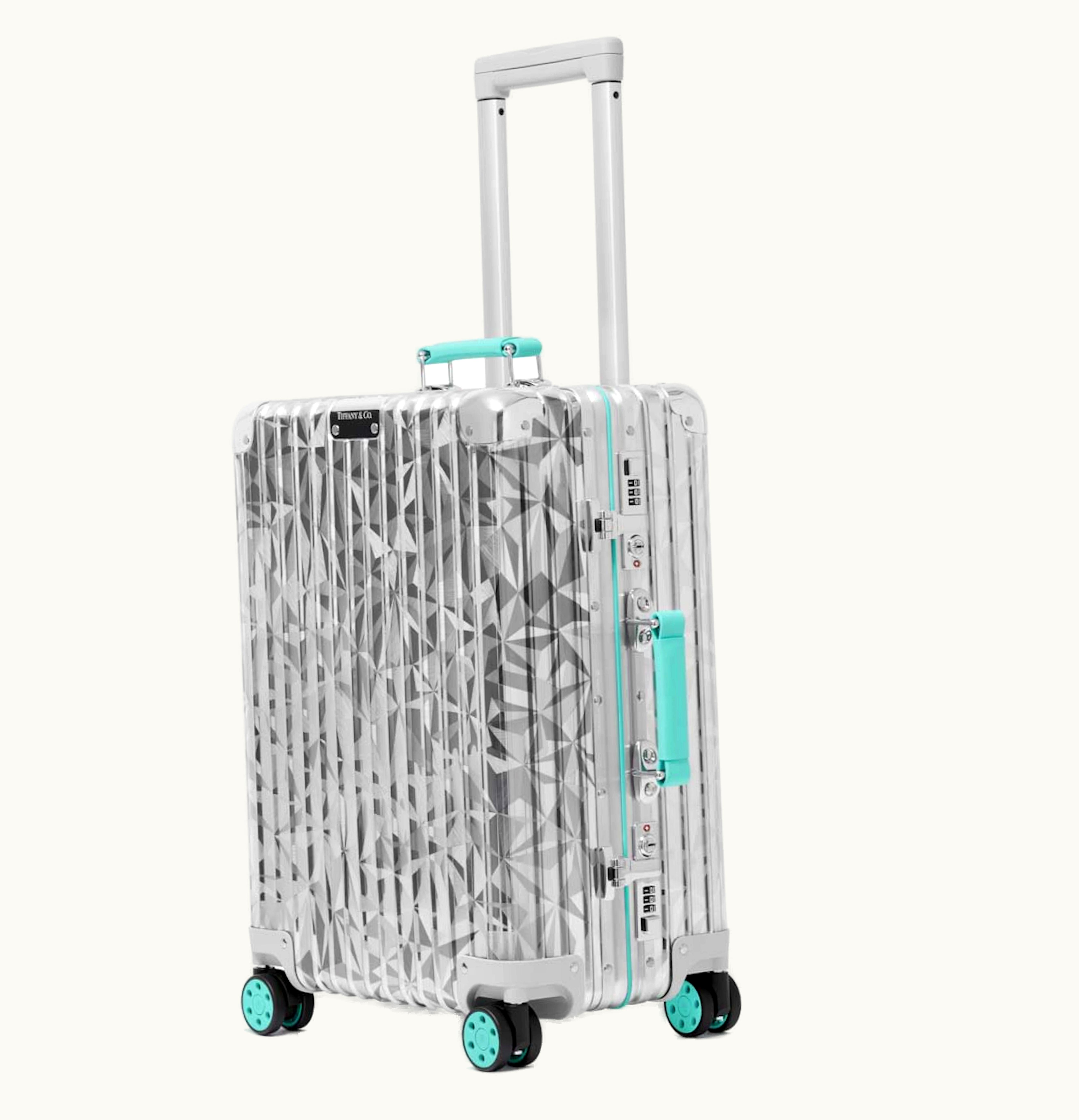 Rimowa Rimowa X Tiffany Co Rock Cut Cabin Silver