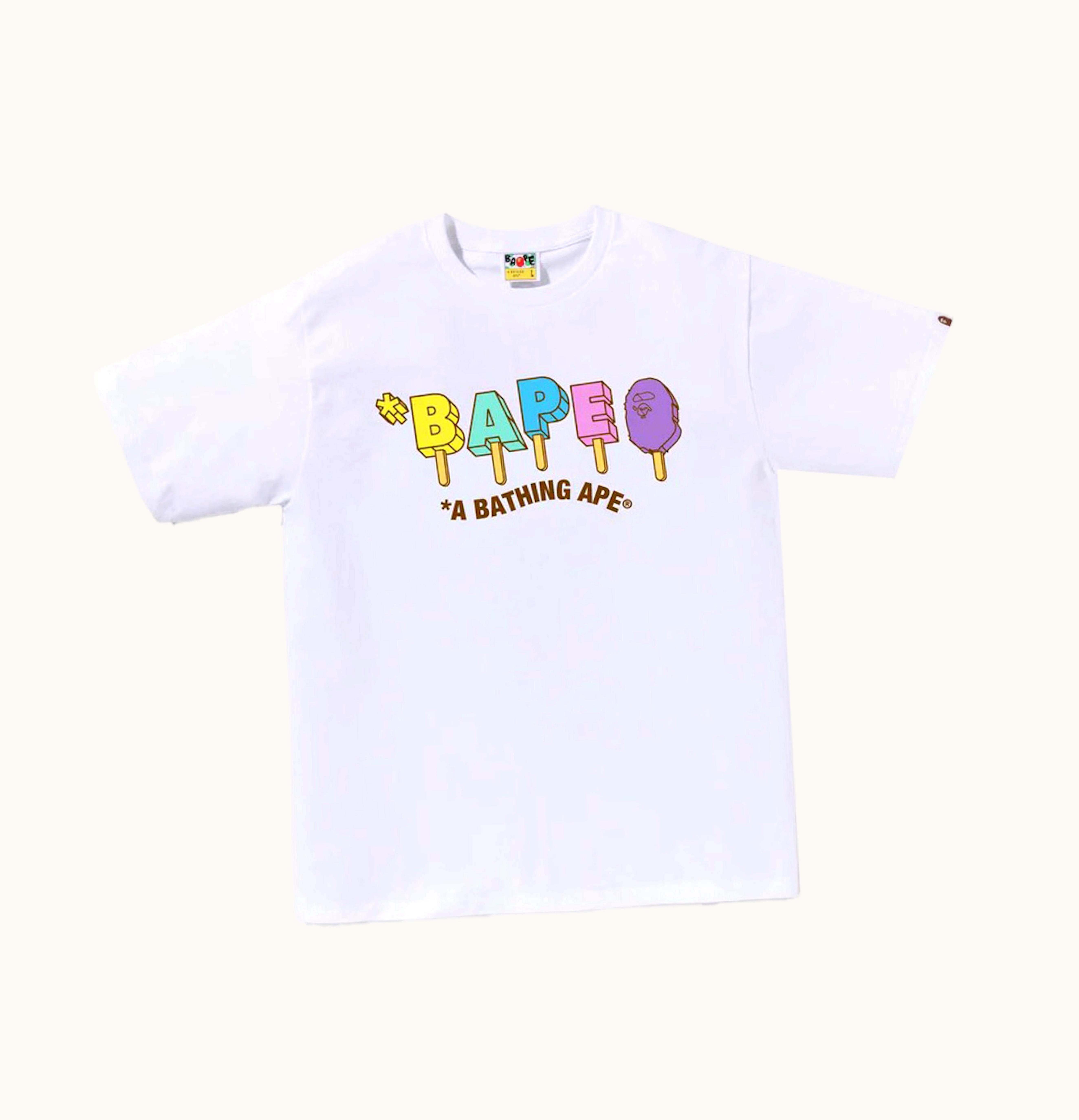 BAPE BAPE Popsicle Tee White