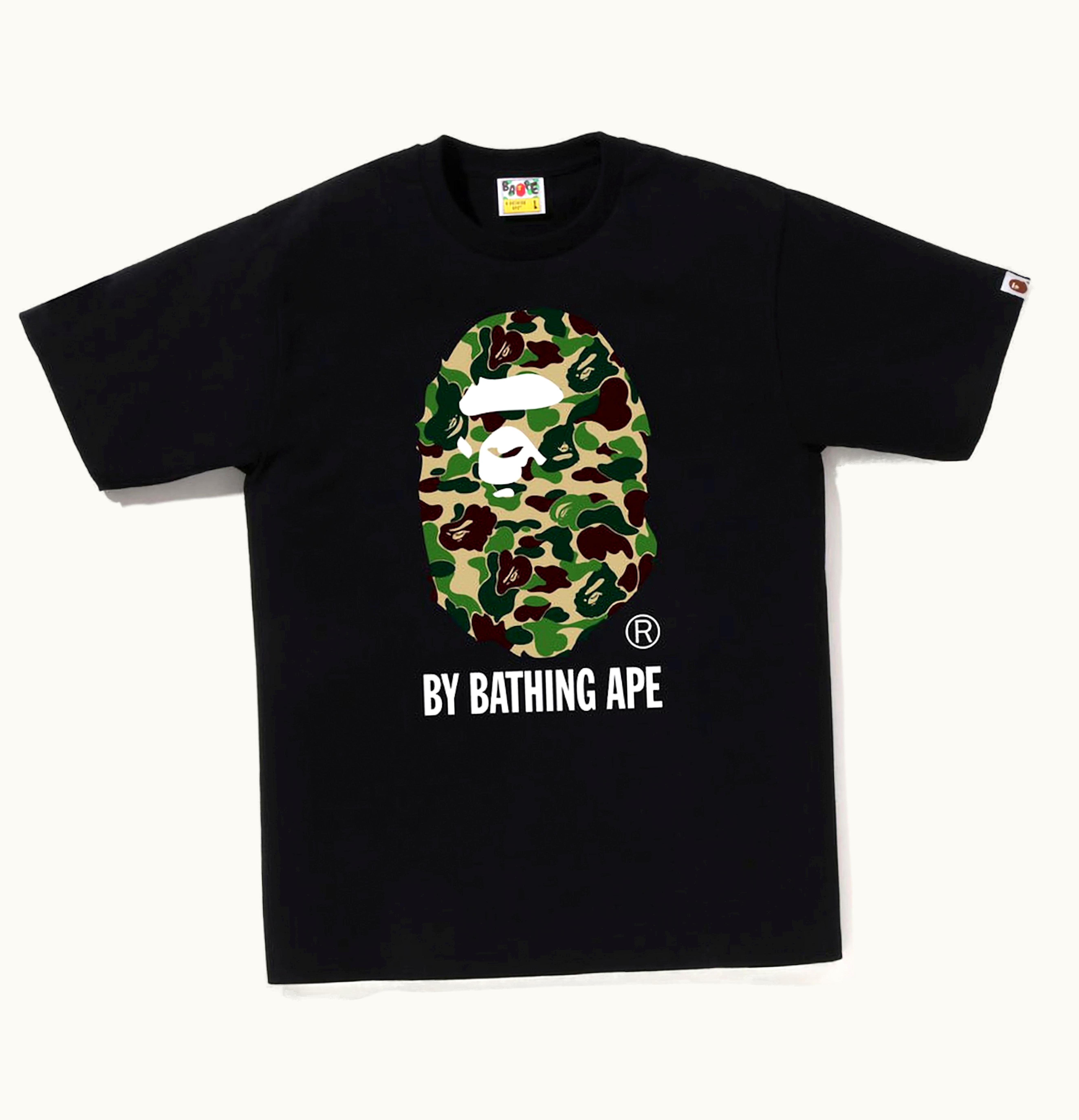 BAPE BAPE Abc Camo By Bathing Ape Tee SS23 Black Green