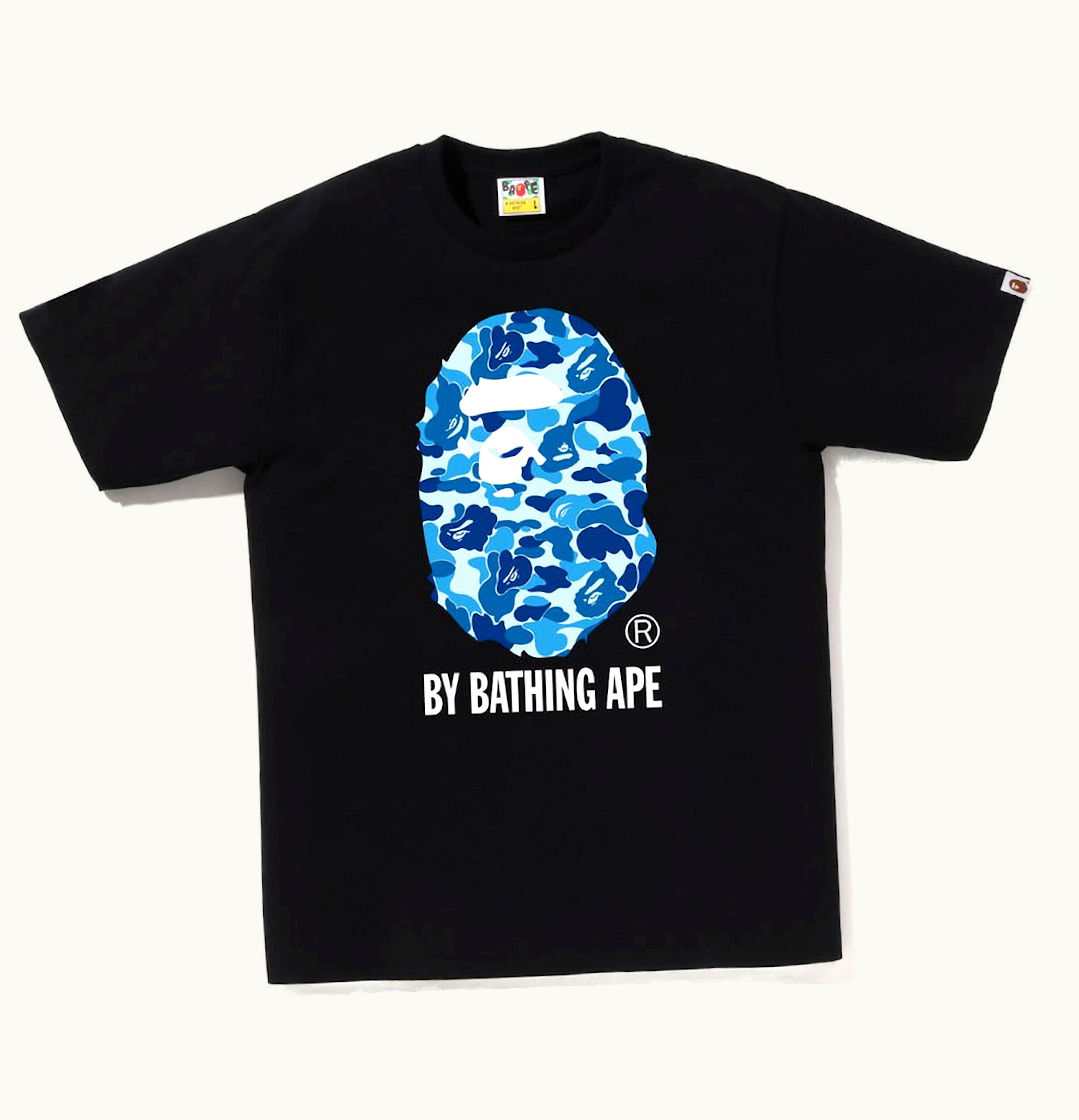 BAPE BAPE Abc Camo By Bathing Ape Tee SS23 Black Blue