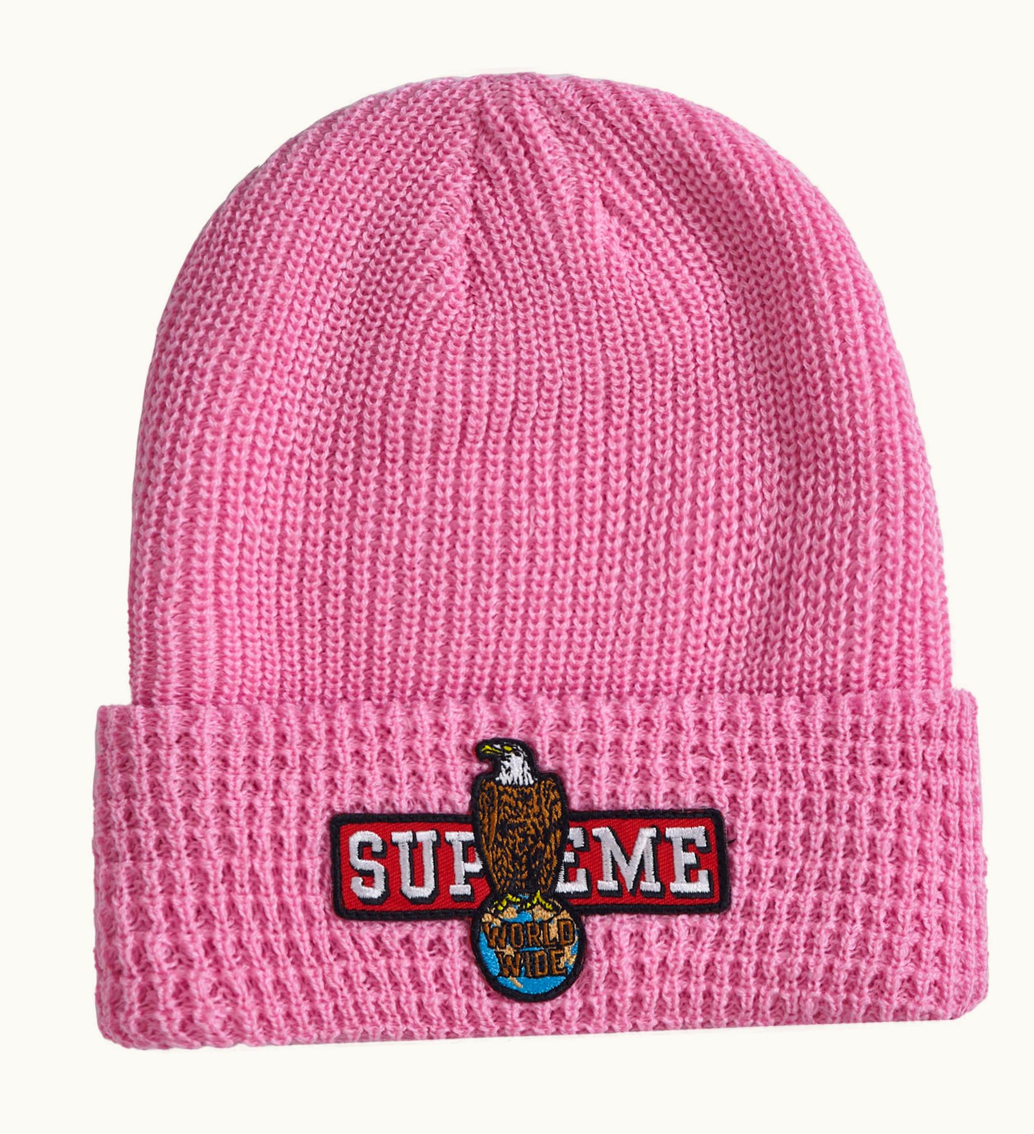 Supreme Supreme Eagle Beanie Pink