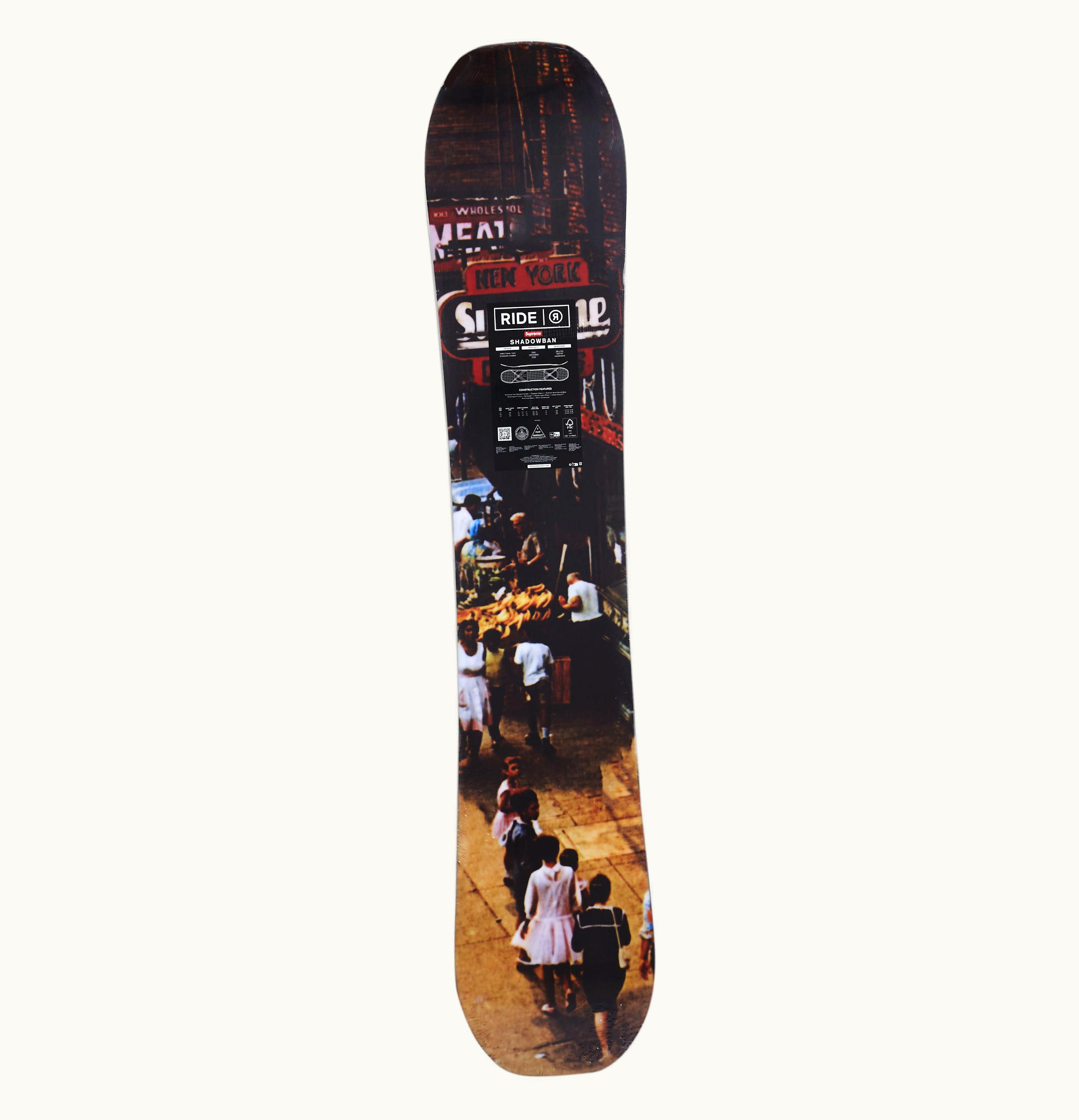 Supreme Supreme Ride Snowboard 157 CM Multicolor