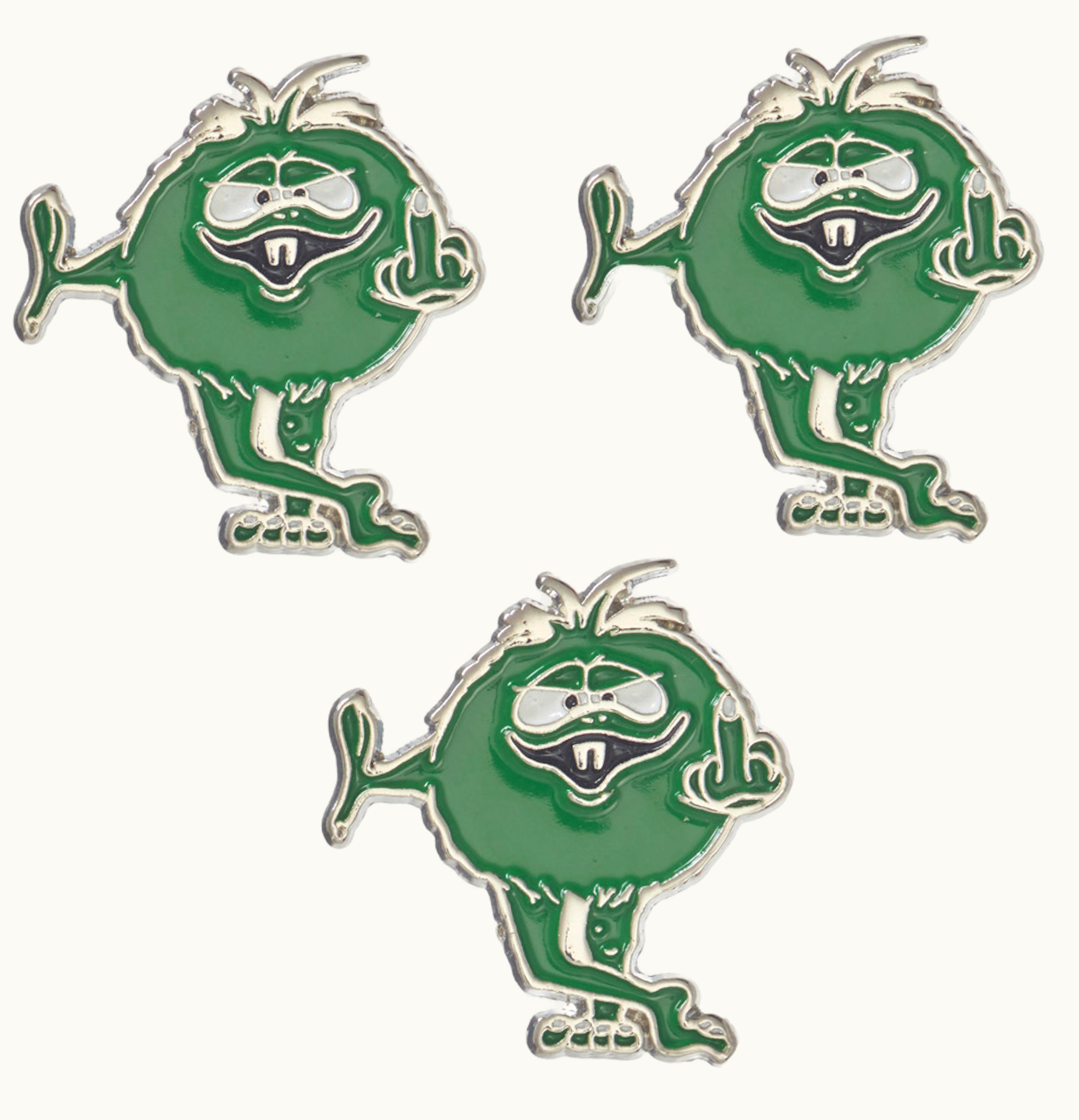 Supreme Supreme Camacho Pin Set Pack Of 3 Green