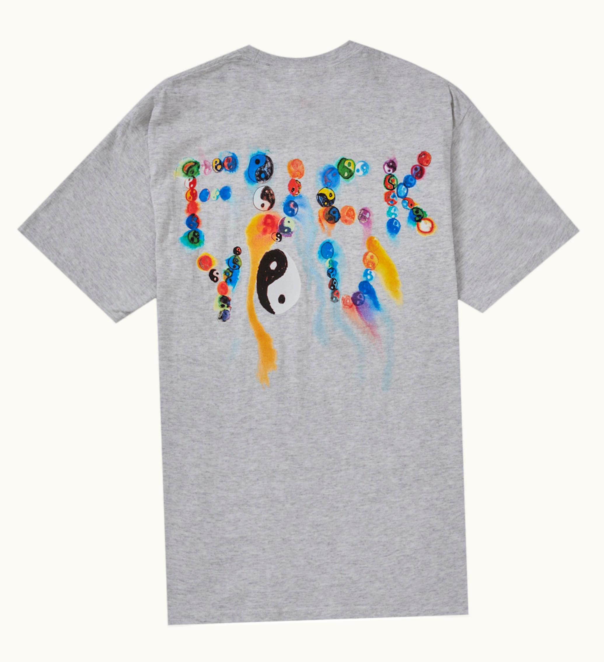 Supreme Supreme Yin Yang Tee Ash