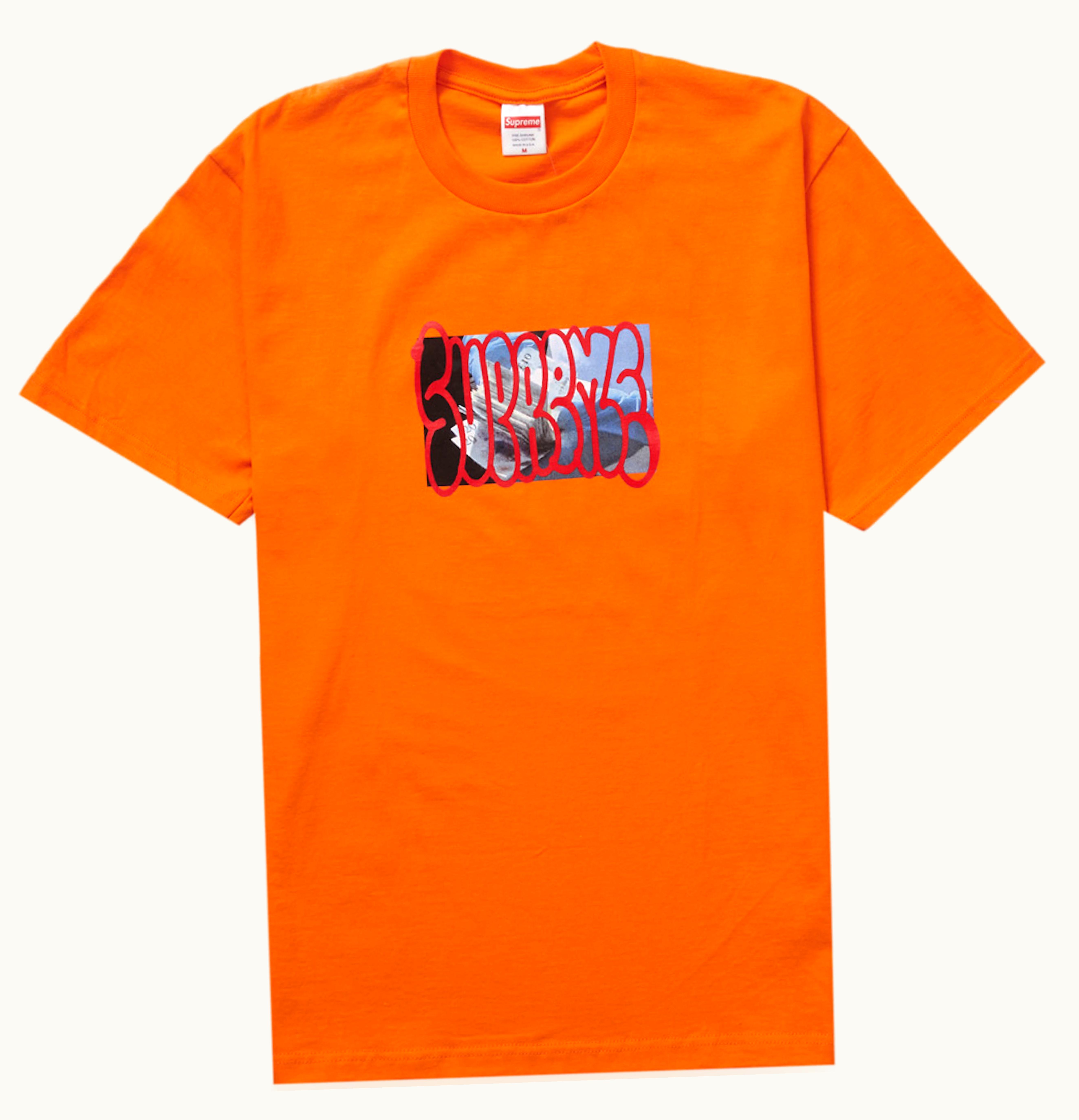 Supreme Supreme Payment Tee Orange