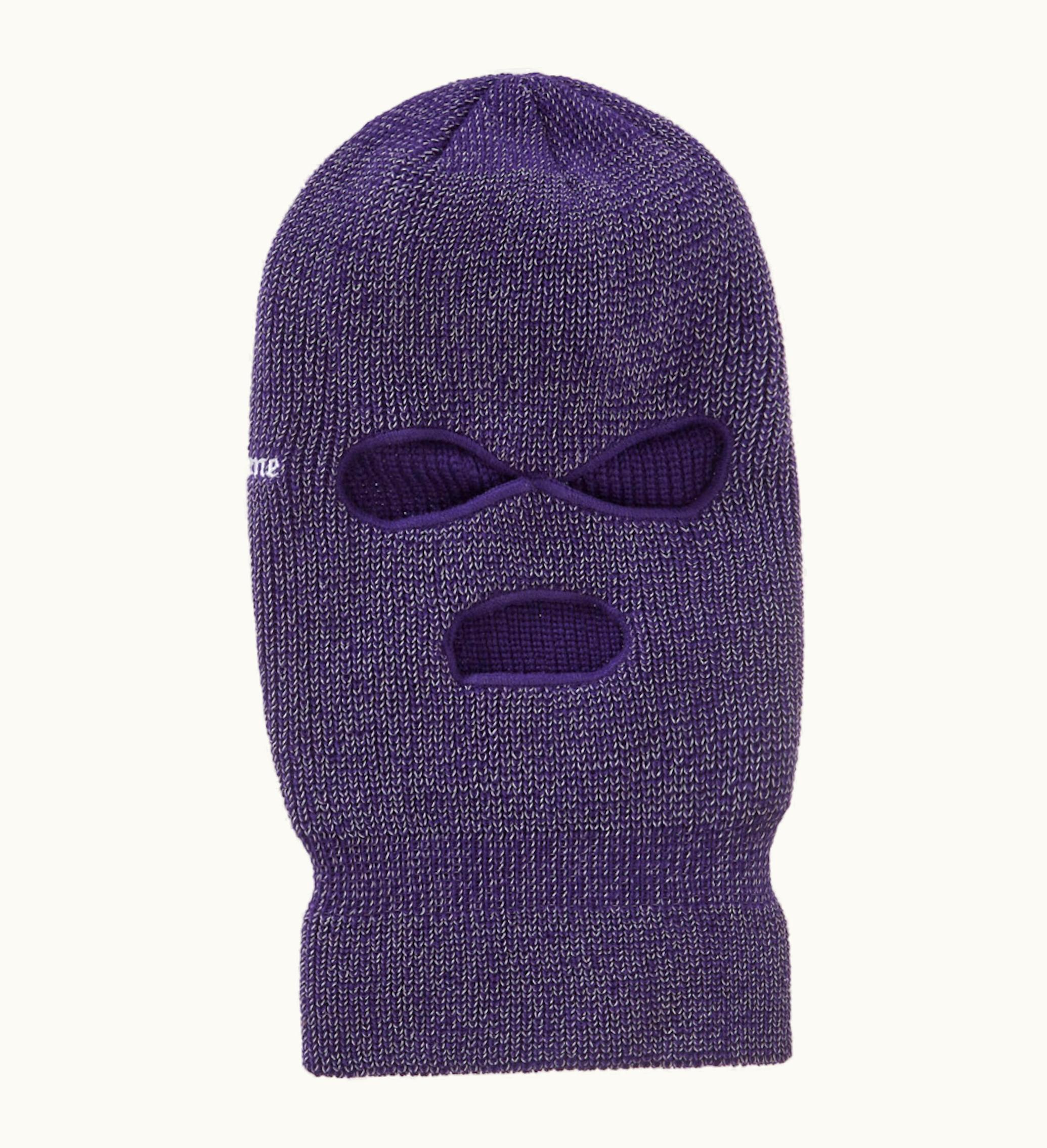 Supreme Supreme Reflective Balaclava Purple