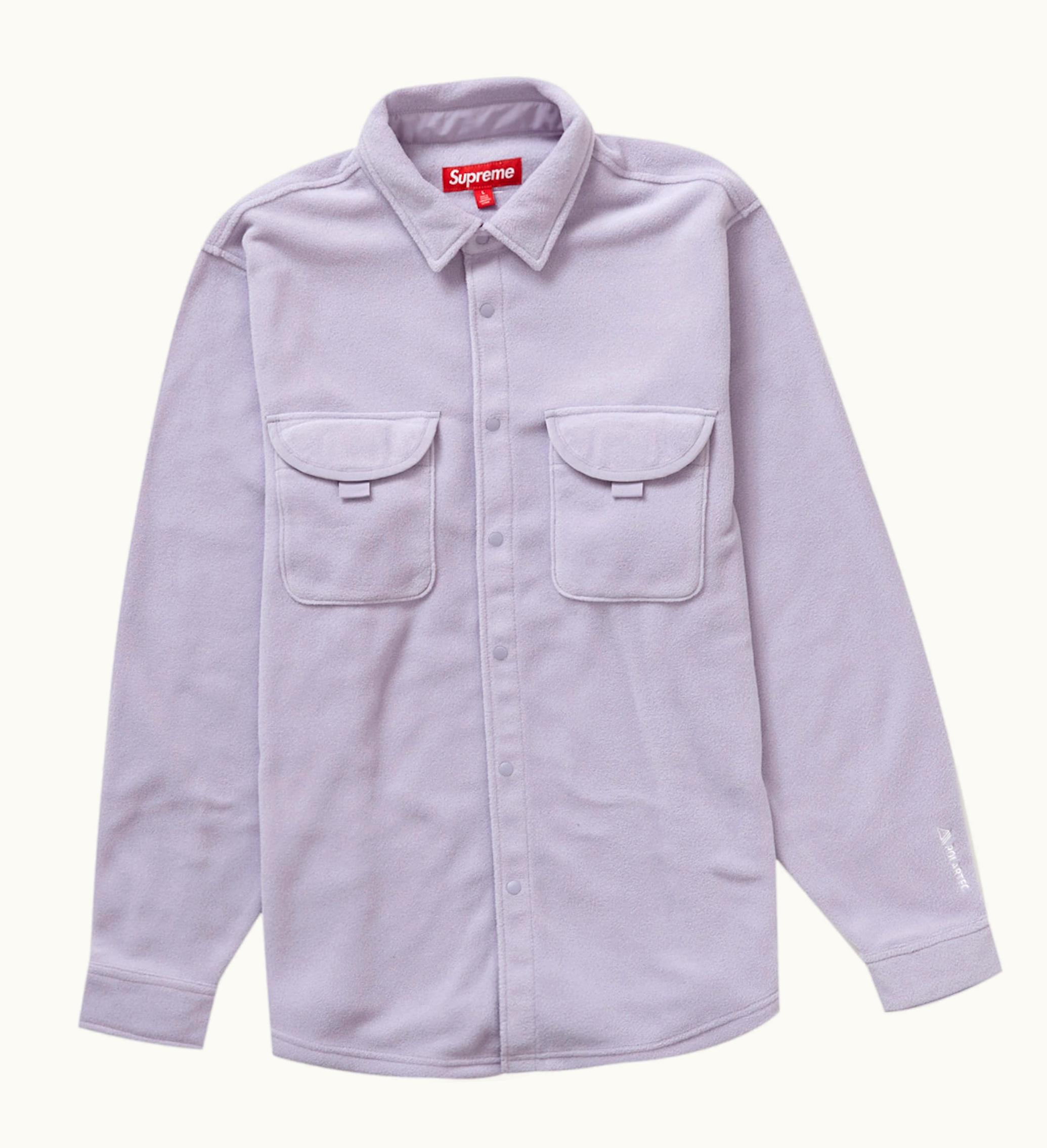 Supreme Supreme Polartec Shirt FW23 Lilac