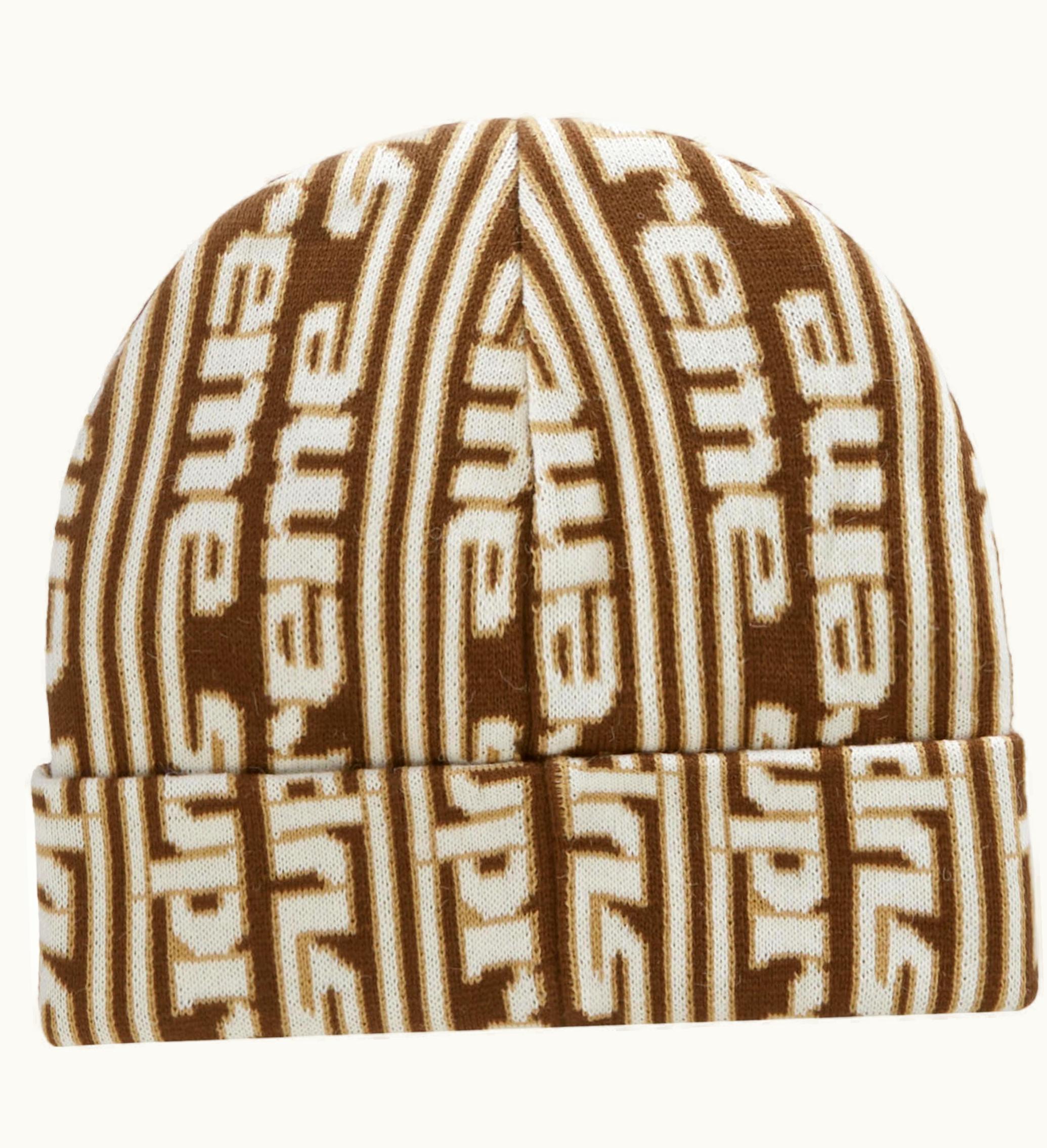 Supreme Supreme Vertical Logo Beanie FW23 Tan