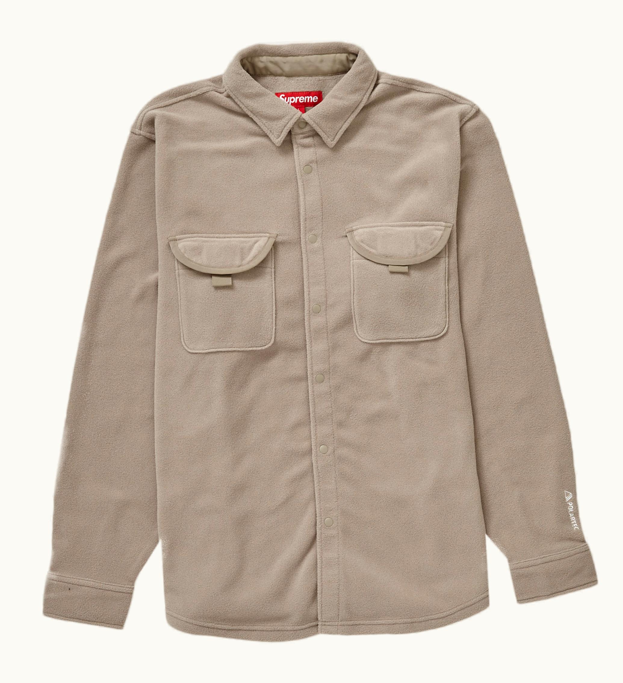 Supreme Supreme Polartec Shirt FW23 Tan